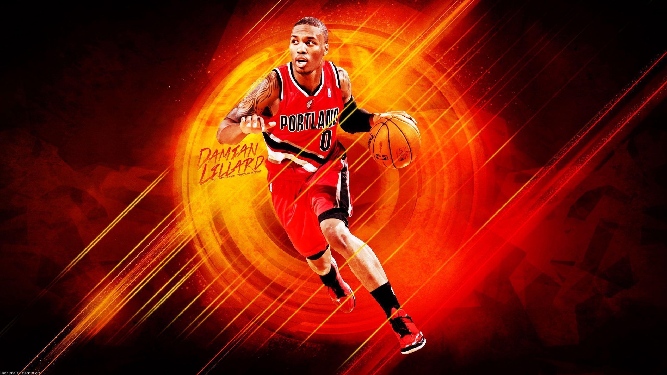 2560x1440 Damian Lillard Wallpaper. Basketball Wallpaper at, Desktop