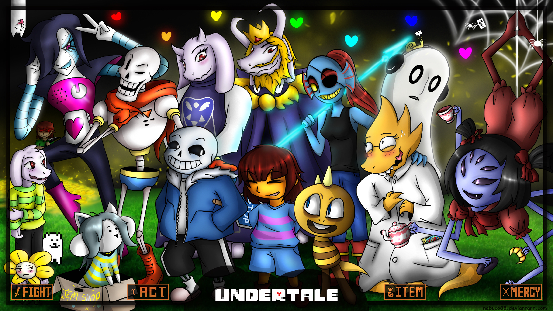 1920x1080 Undertale Cute Drawings main chartors wd. Undertale Wallpaper. Undertale, Undertale art, Fallout wallpaper, Desktop