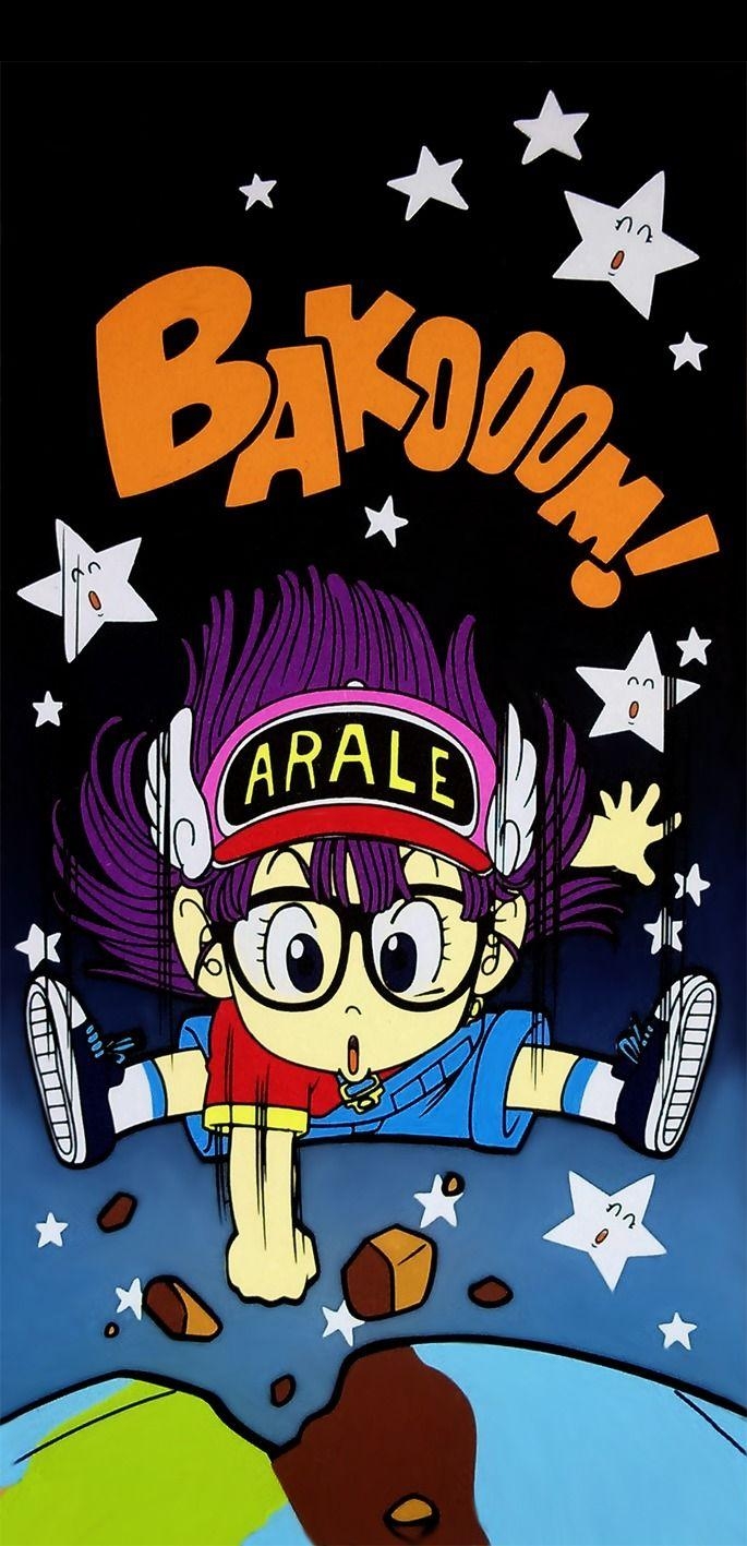 690x1420 arale. Anime, Manga, Phone