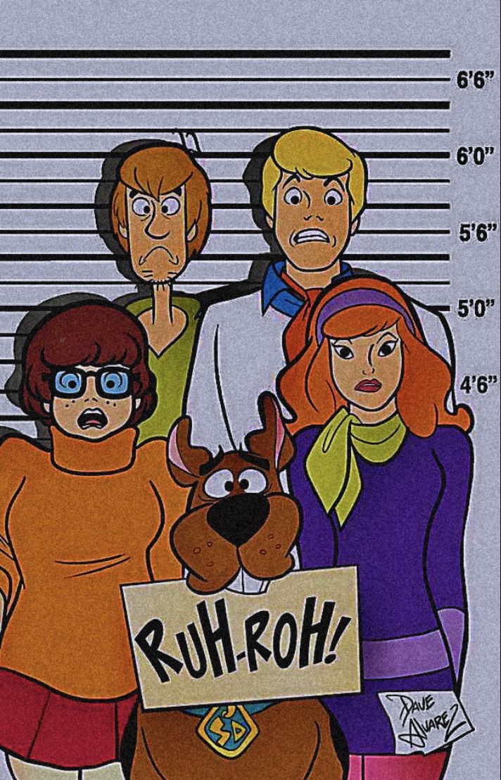 720x1110 Scooby doo wallpaper. Cartoon posters, Retro poster, Vintage cartoon, Phone