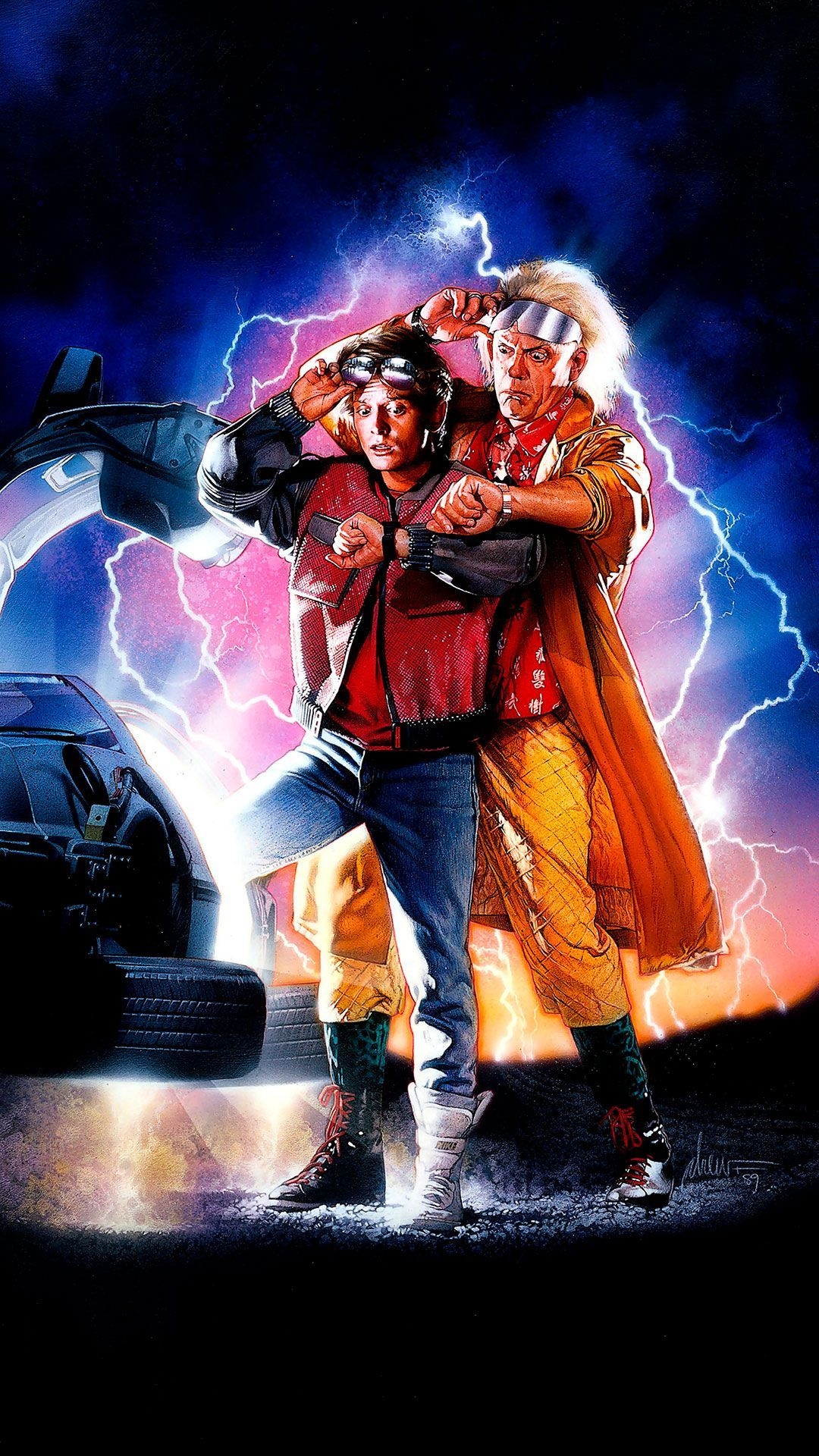 1080x1920 Back to the Future 2 Wallpaper Free Back to the Future 2 Background, Phone