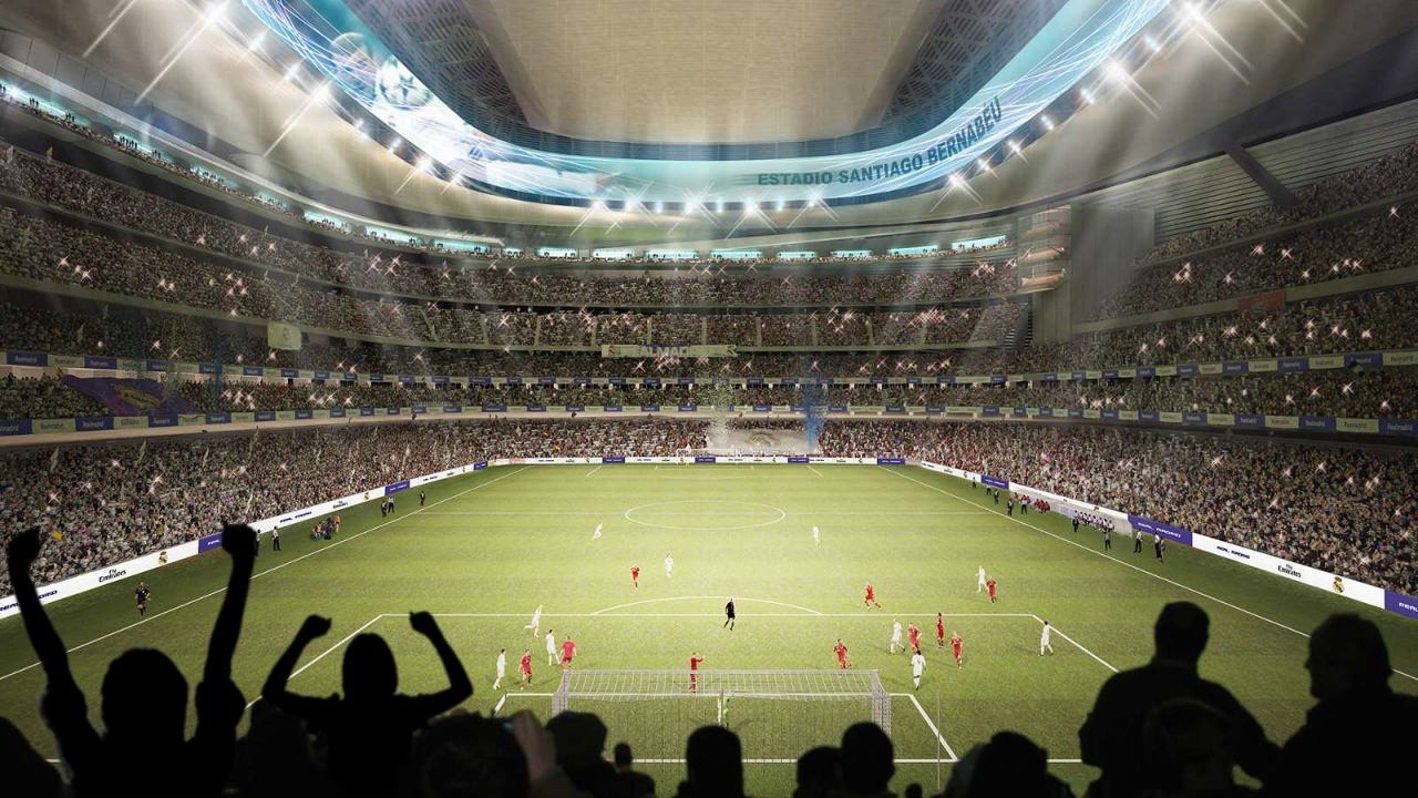 1280x720 Design: Estadio Santiago Bernabéu, Desktop