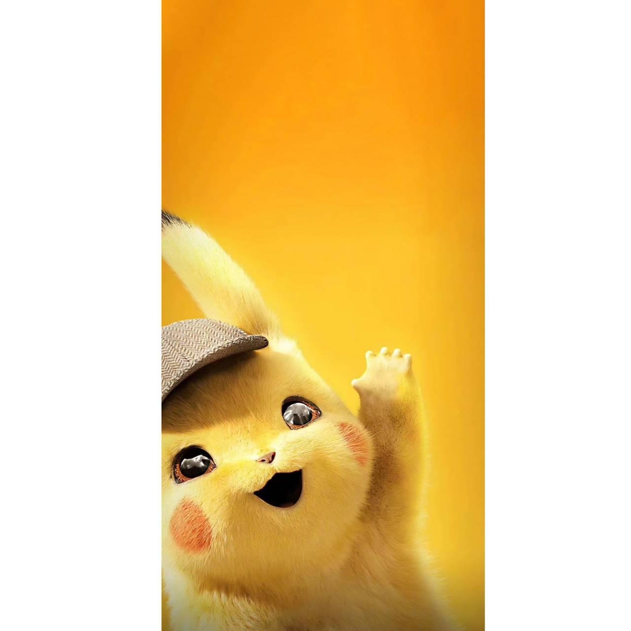 1280x1280 Detective Pikachu 4k wallpaper, Phone