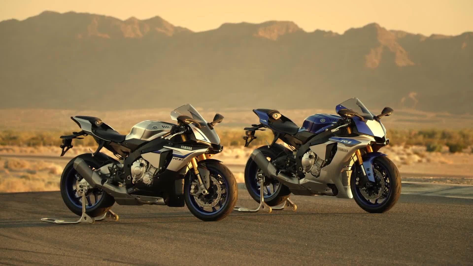 1920x1080 Yamaha YZF R1 and Yamaha YZF R1M Motorcycle Wallpaper. Motorcycles, Desktop