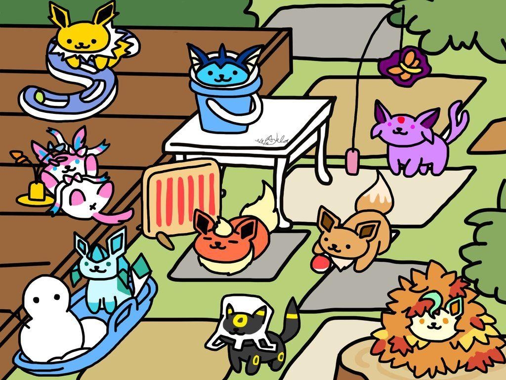 1030x770 all neko atsume wallpaper Atsume, Desktop