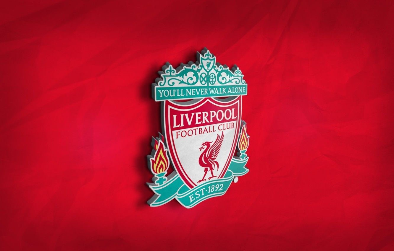 1340x850 Wallpaper wallpaper, sport, football, Premier League, England, Liverpool FC, 3D logo image for desktop, section спорт, Desktop