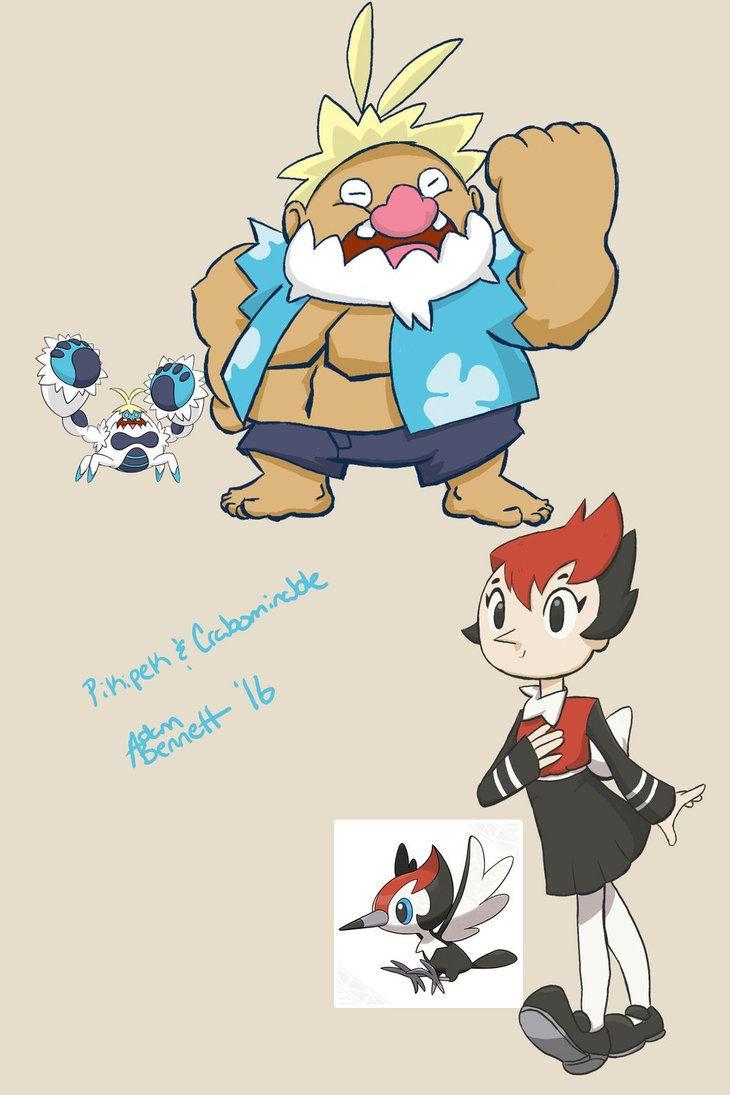 730x1100 Crabominable and Pikipek, Phone