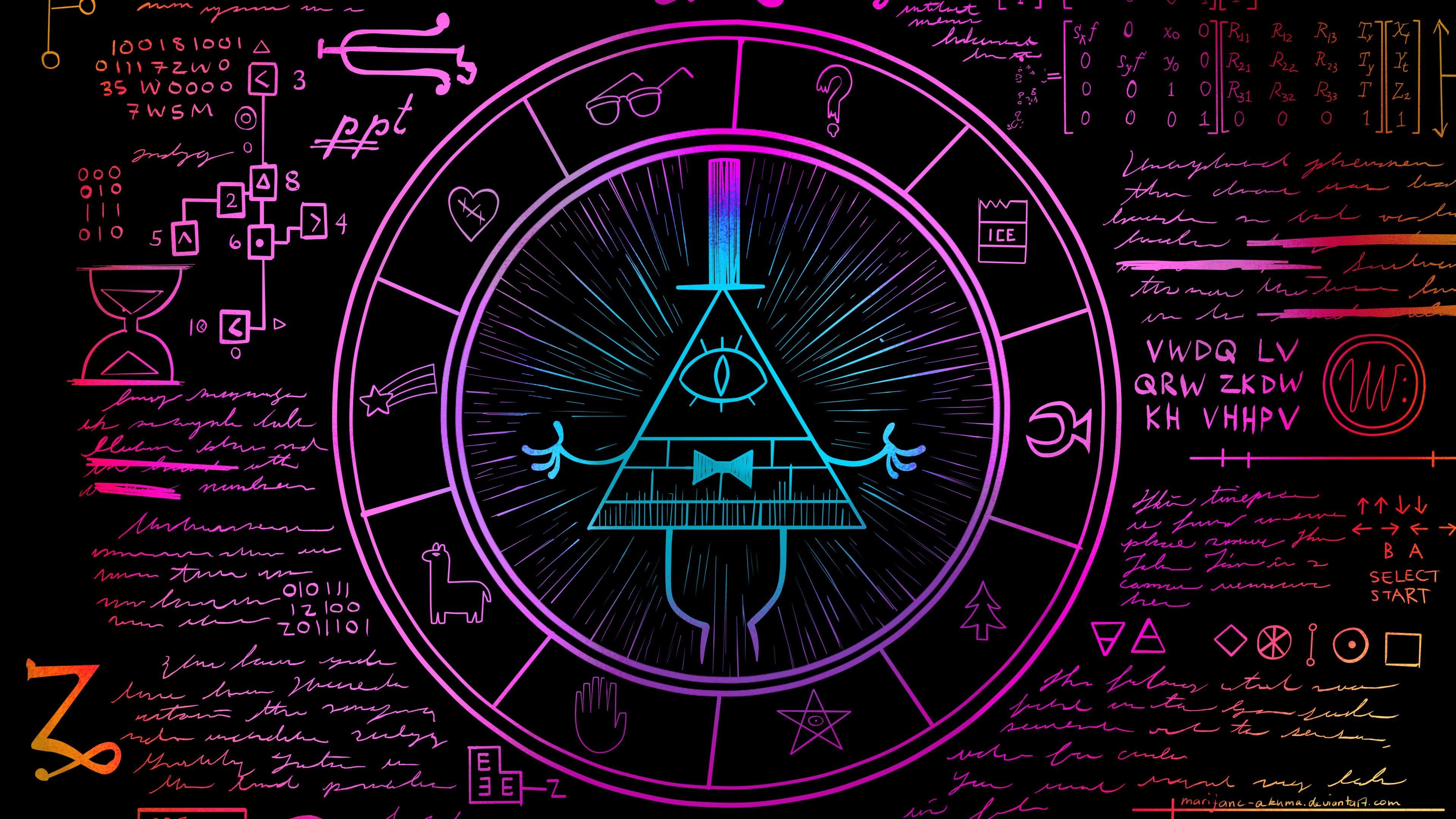 3840x2160 Bill Cipher Wallpaper, Desktop