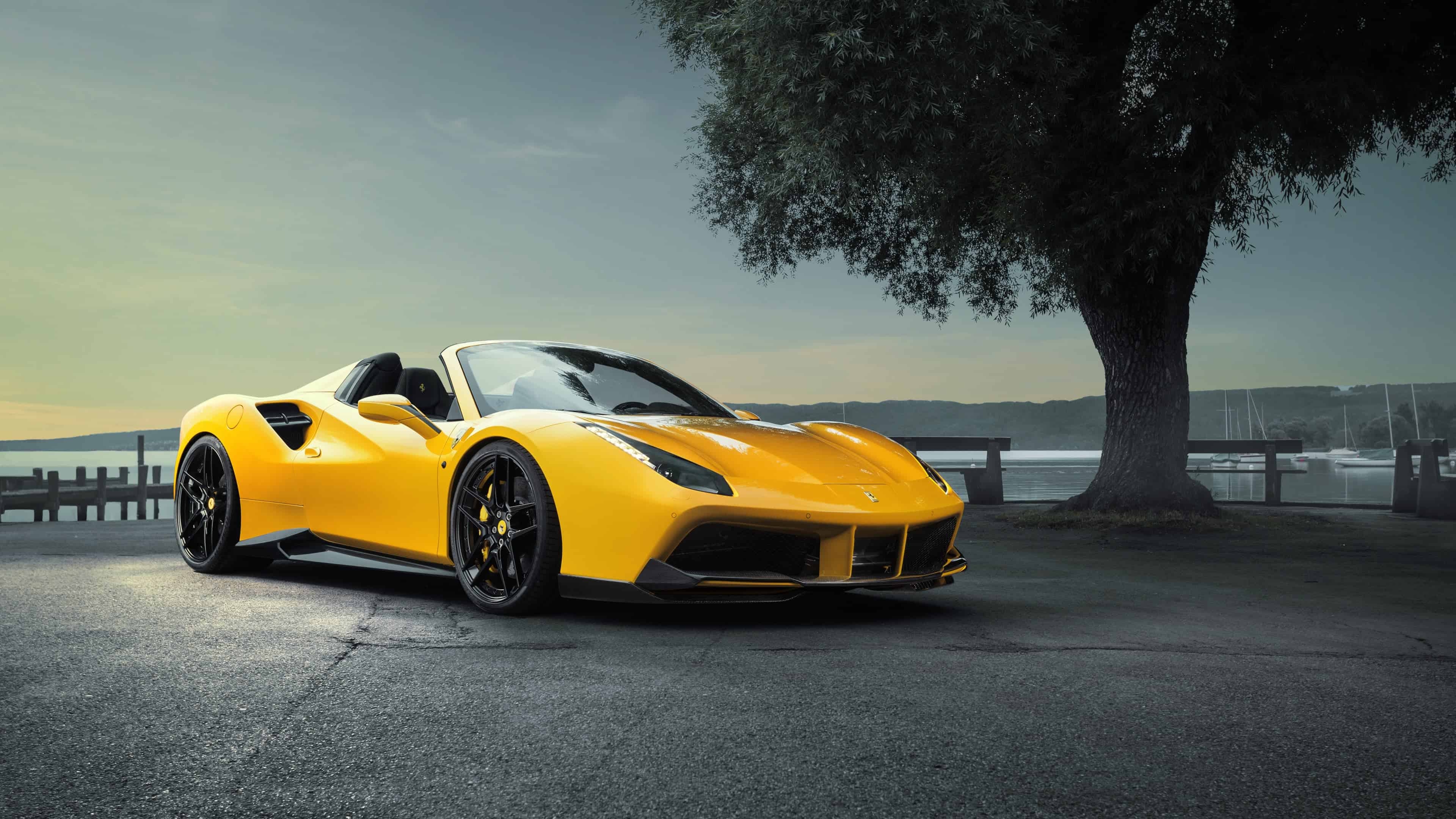 3840x2160 Ferrari Novitec Rosso 488 GTS Spider UHD 4K Wallpaper, Desktop