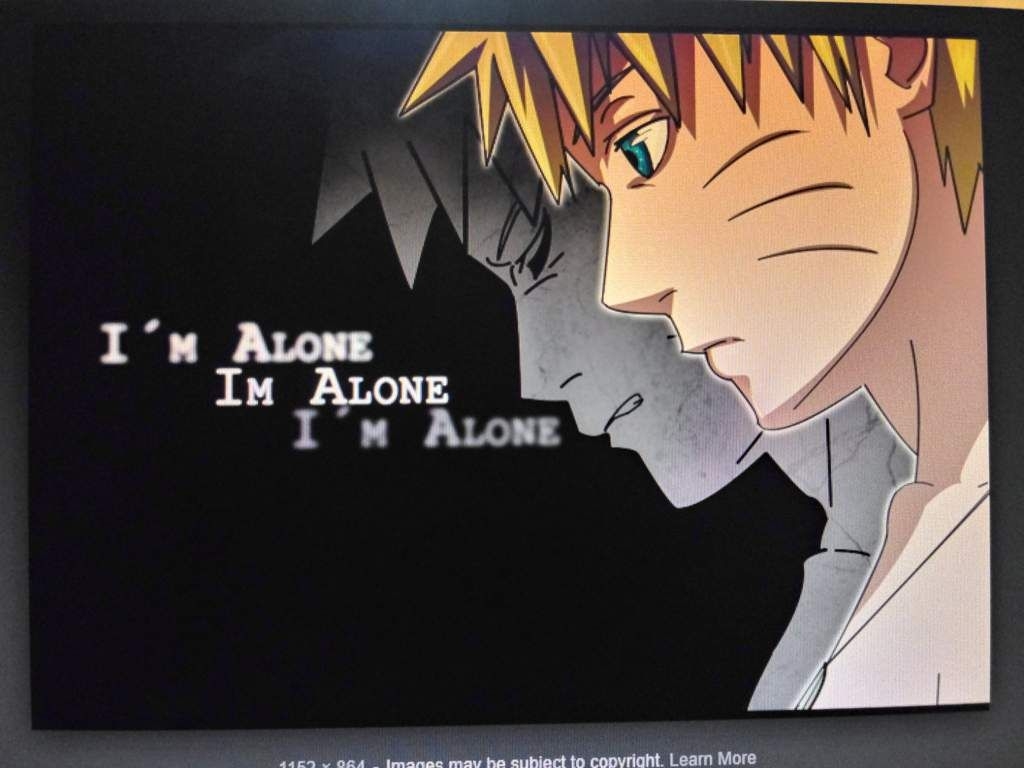 1030x770 Naruto Alone Wallpaper. Naruto, Rainbow picture, Im alone, Desktop