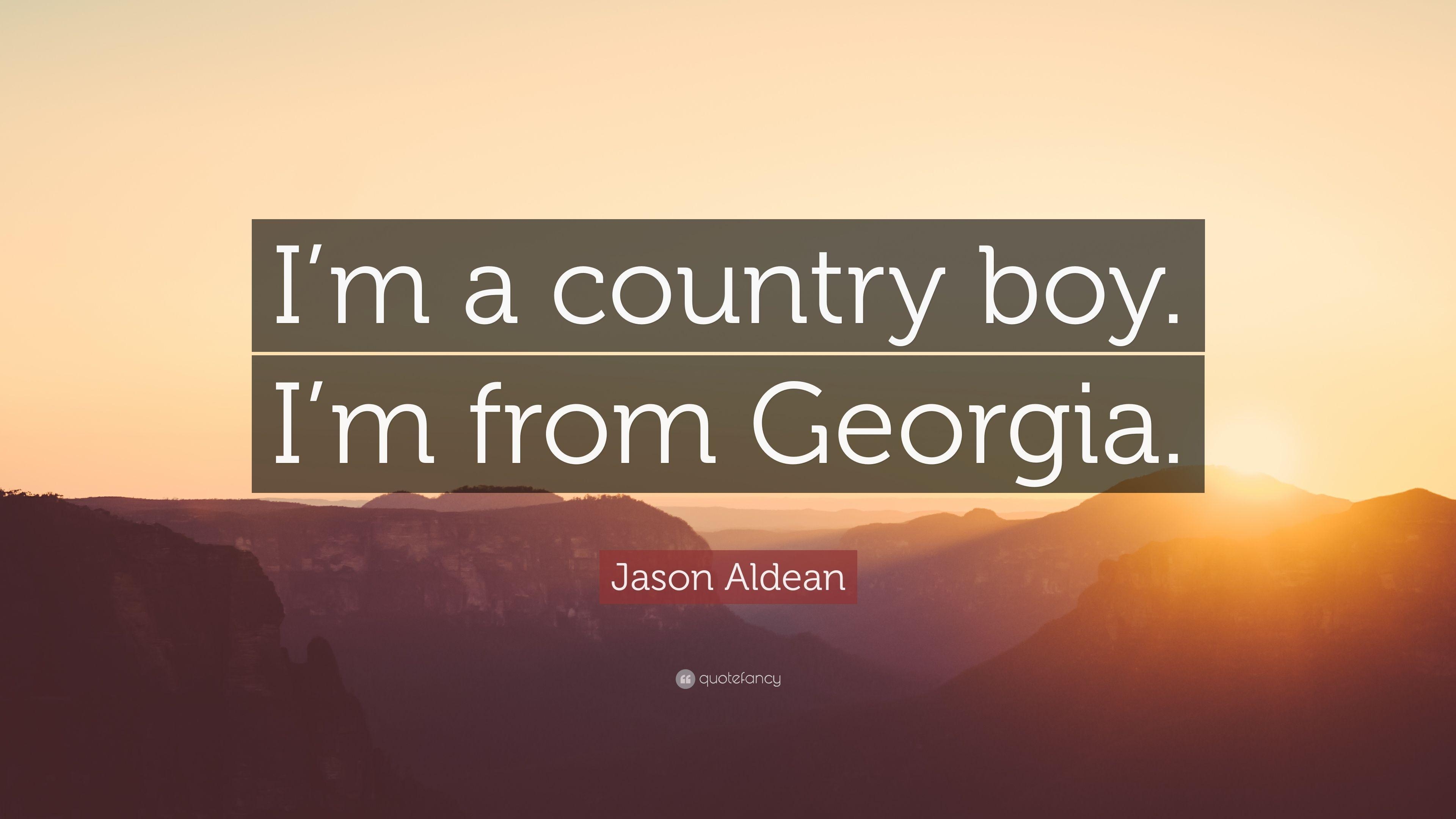 3840x2160 Jason Aldean Quote: “I'm a country boy. I'm from Georgia.” 7, Desktop