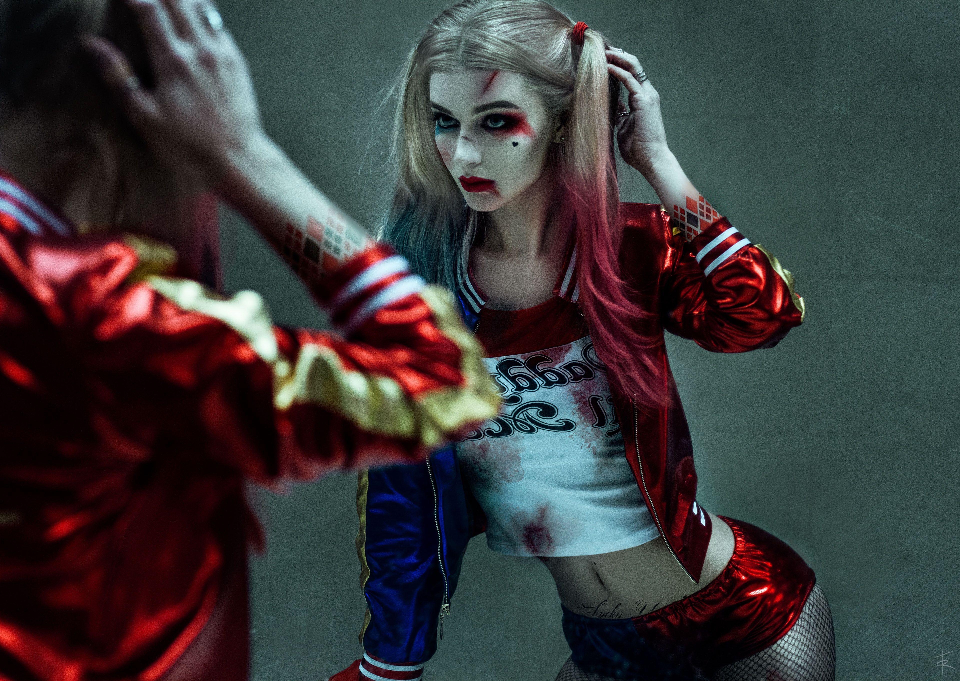 3840x2730 Cosplay Harley Quinn, HD Movies, 4k Wallpaper, Image, Background, Desktop