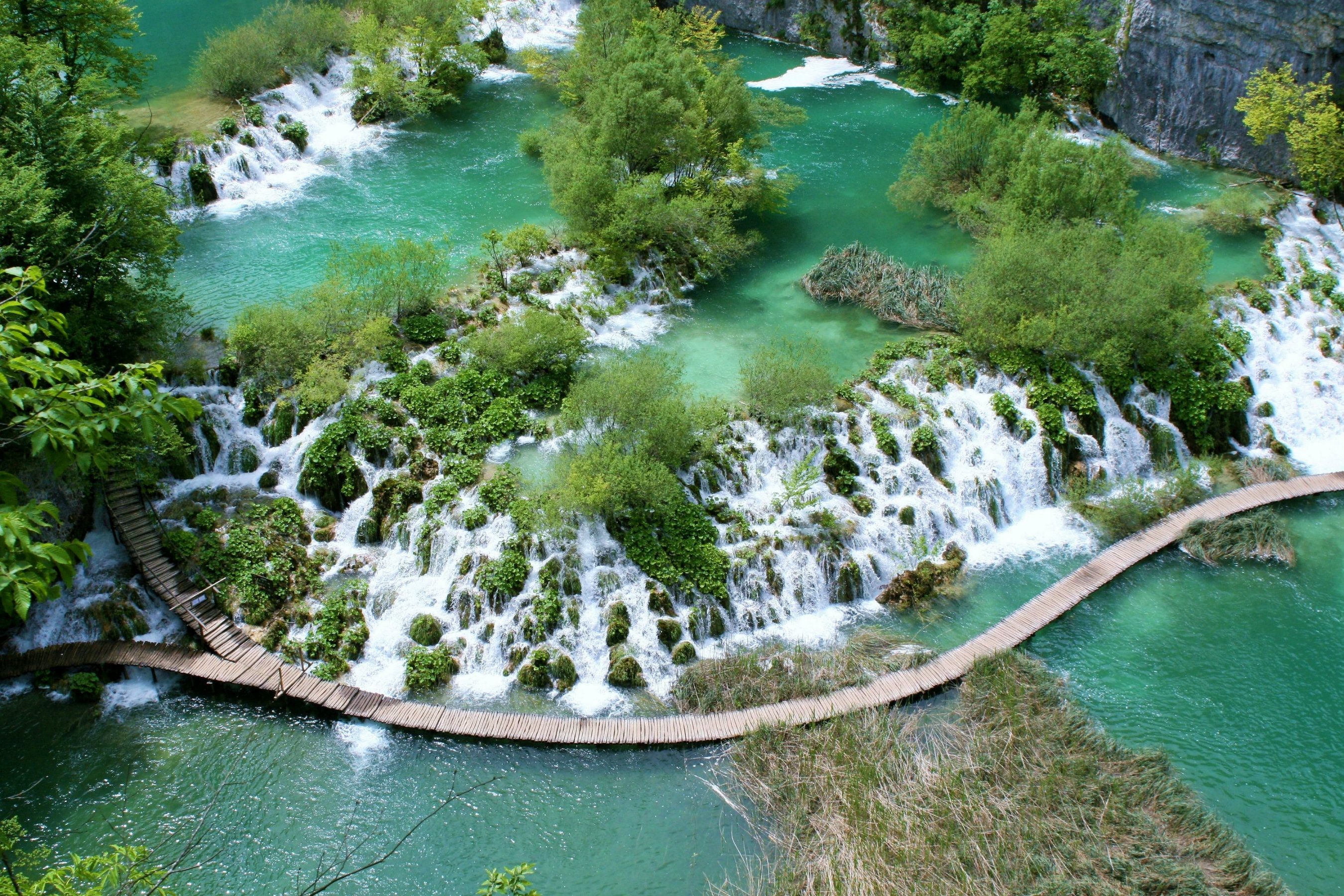 2700x1800 Plitvice Lakes National Park, travel wallpaper, Desktop