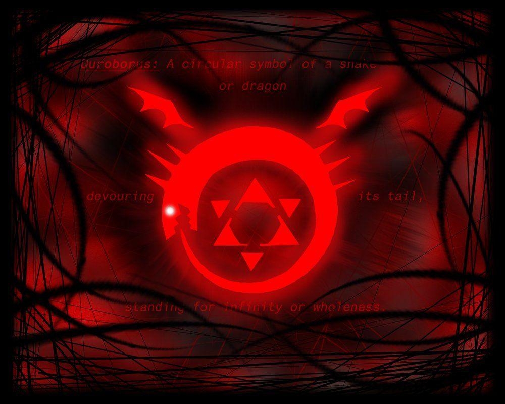 1000x800 FMA Wallpaper: Ouroboros, Desktop