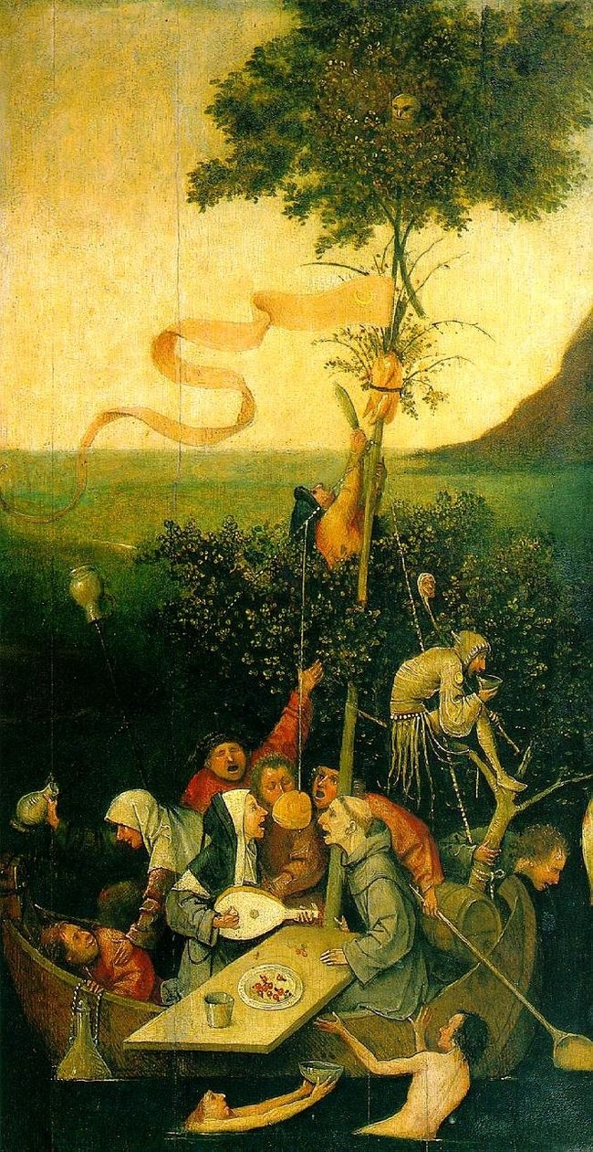 650x1270 Hieronymus Bosch Ship Of Fools, Phone