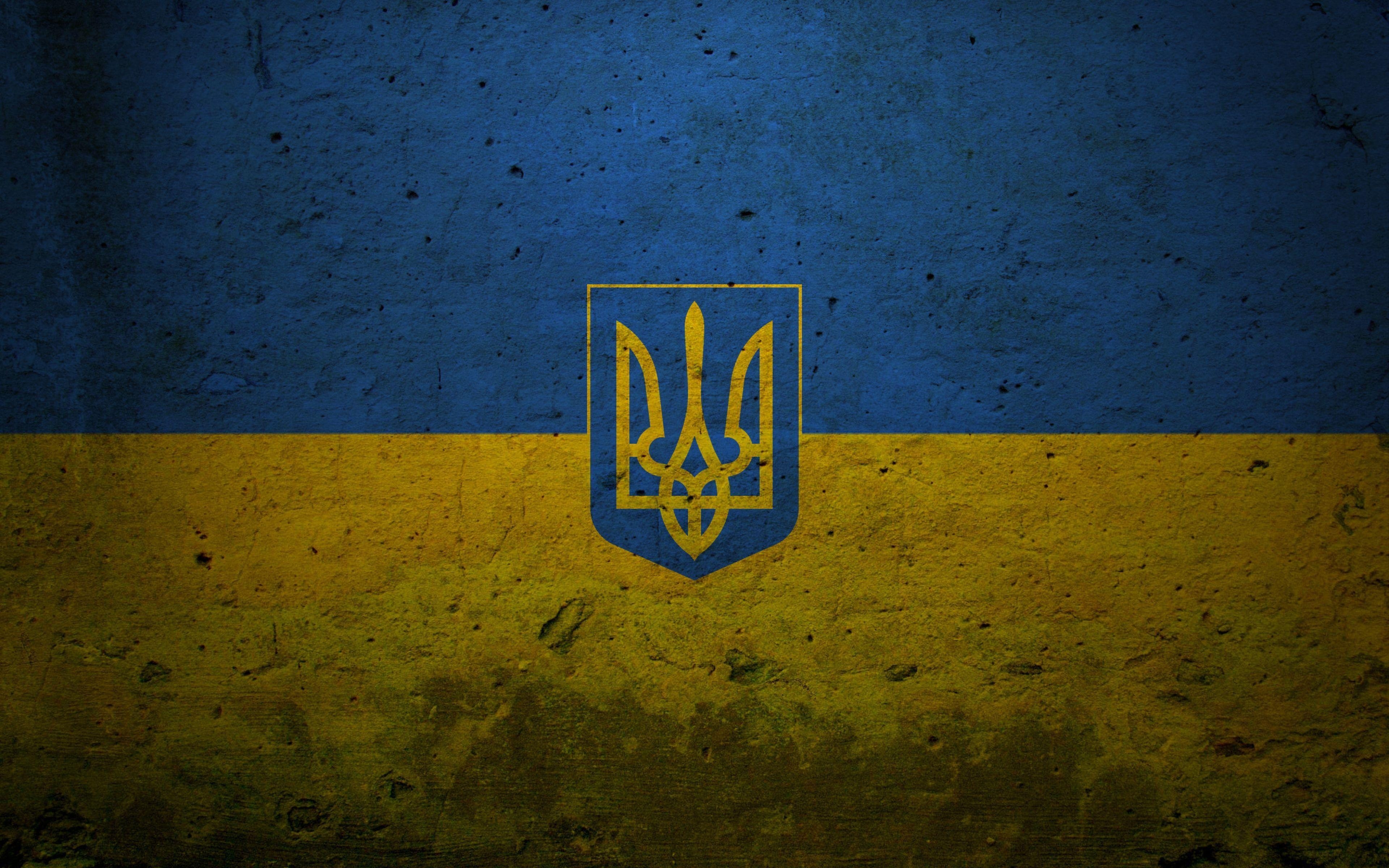 3840x2400 Ukraine flag, Desktop