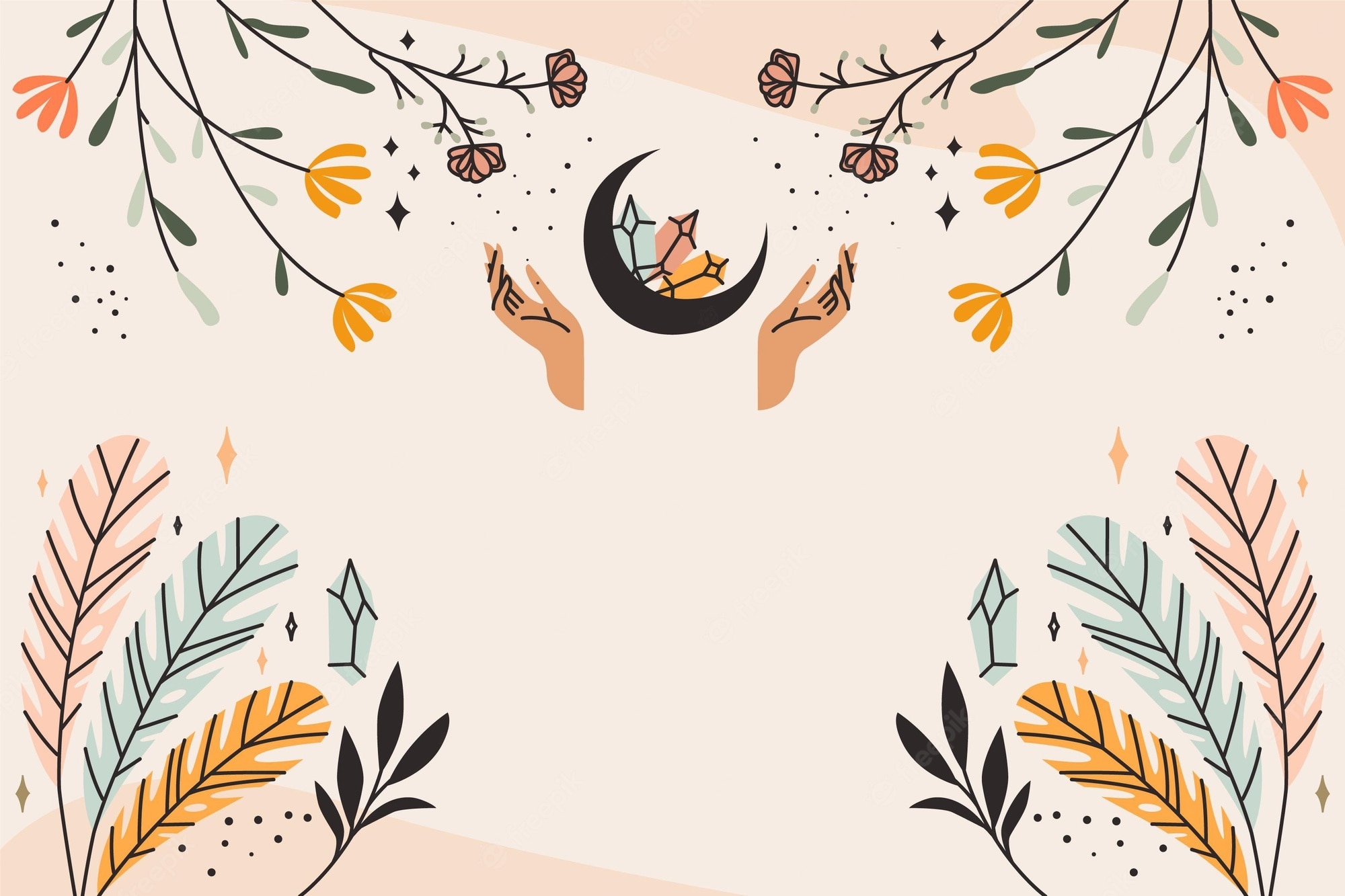 2000x1340 Boho Wallpaper Image. Free Vectors, & PSD, Desktop