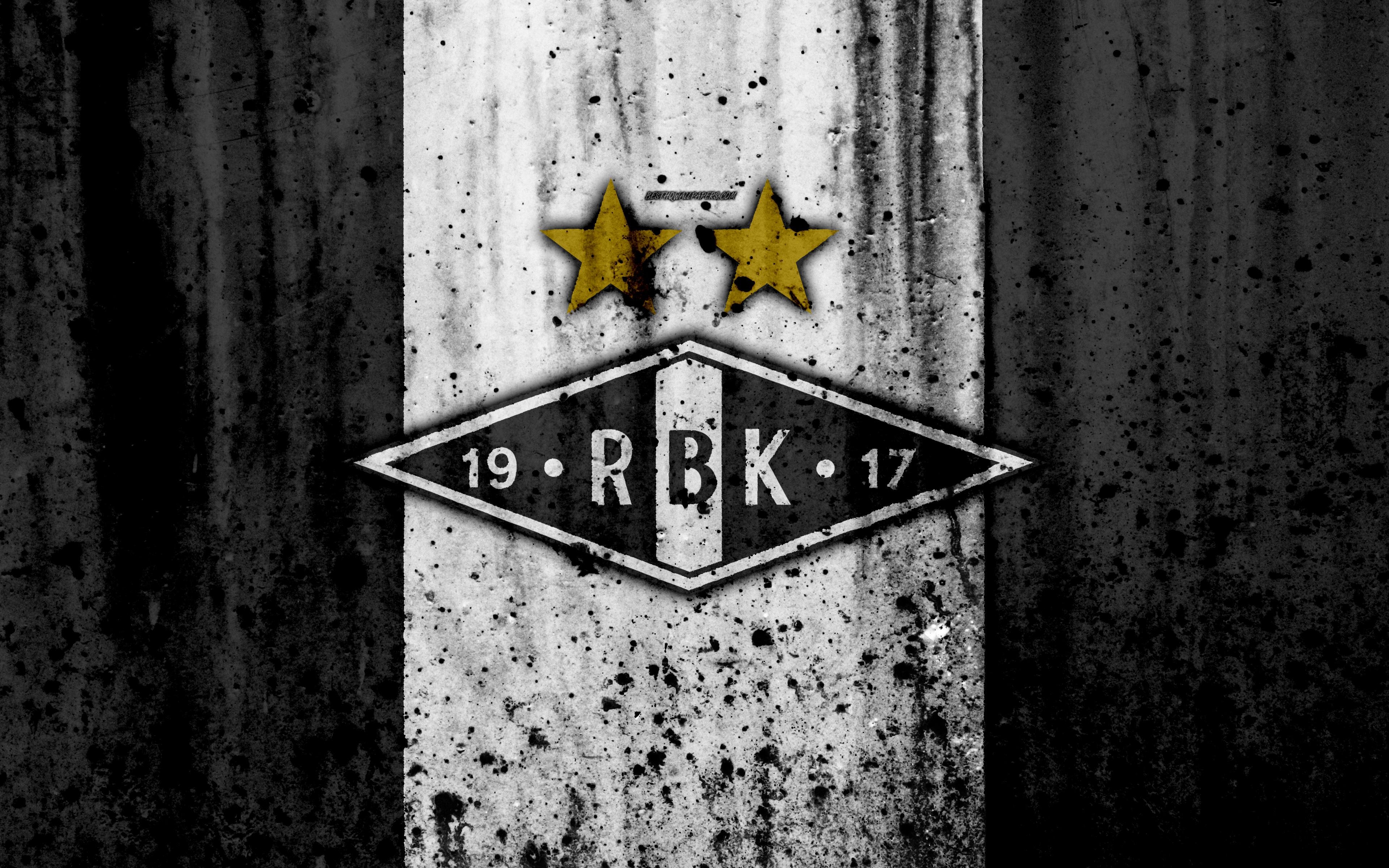 3840x2400 Descargar fondos de pantalla 4k, FC Rosenborg, el grunge, el, Desktop