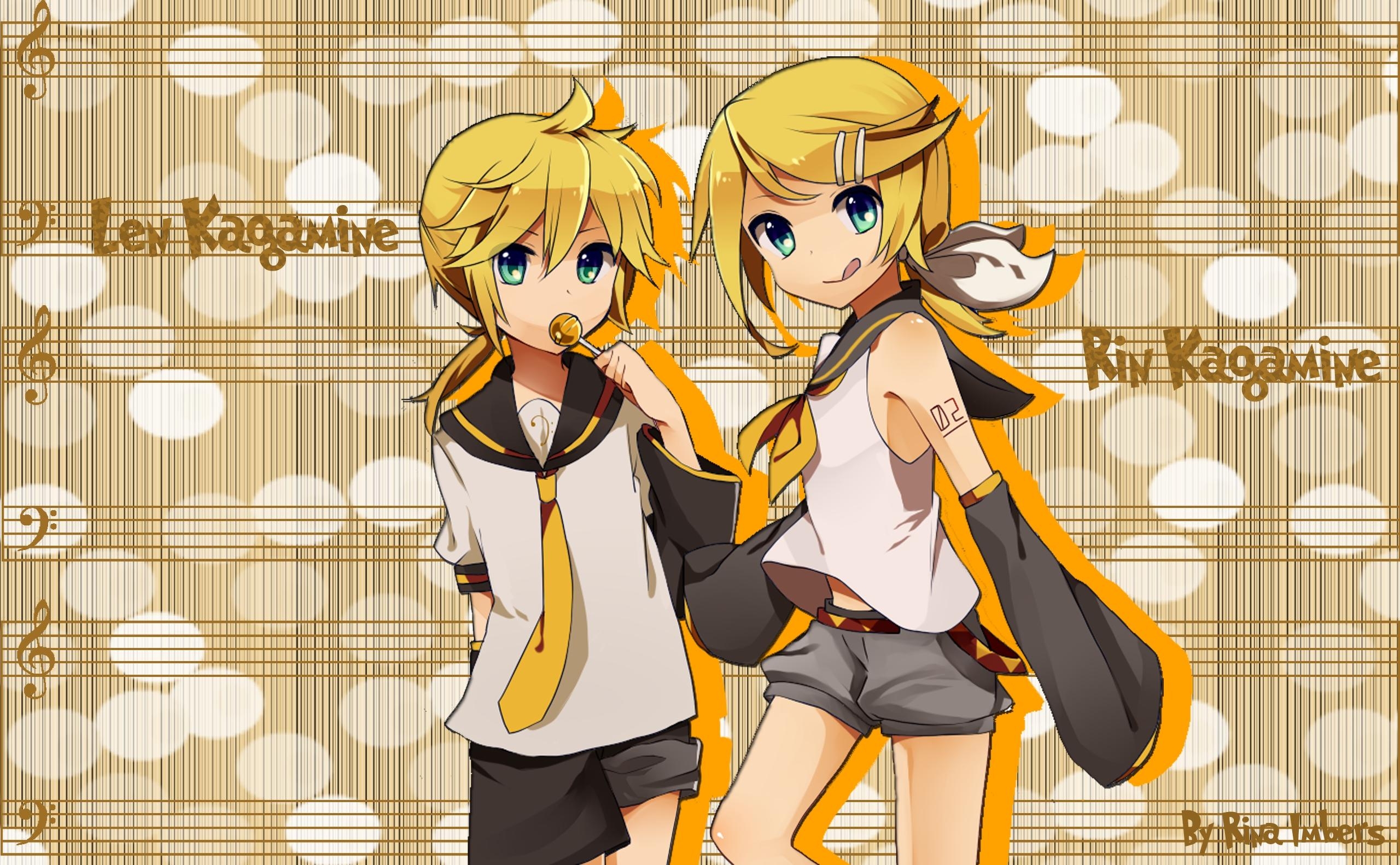 2560x1590 Rin Kagamine HD Desktop Wallpaper for Widescreen, High Definition, Desktop