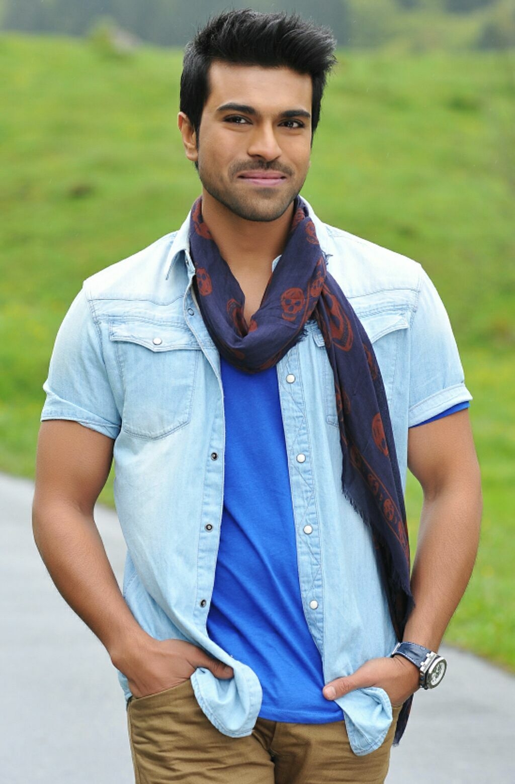 1030x1560 Ram Charan Teja New, Phone