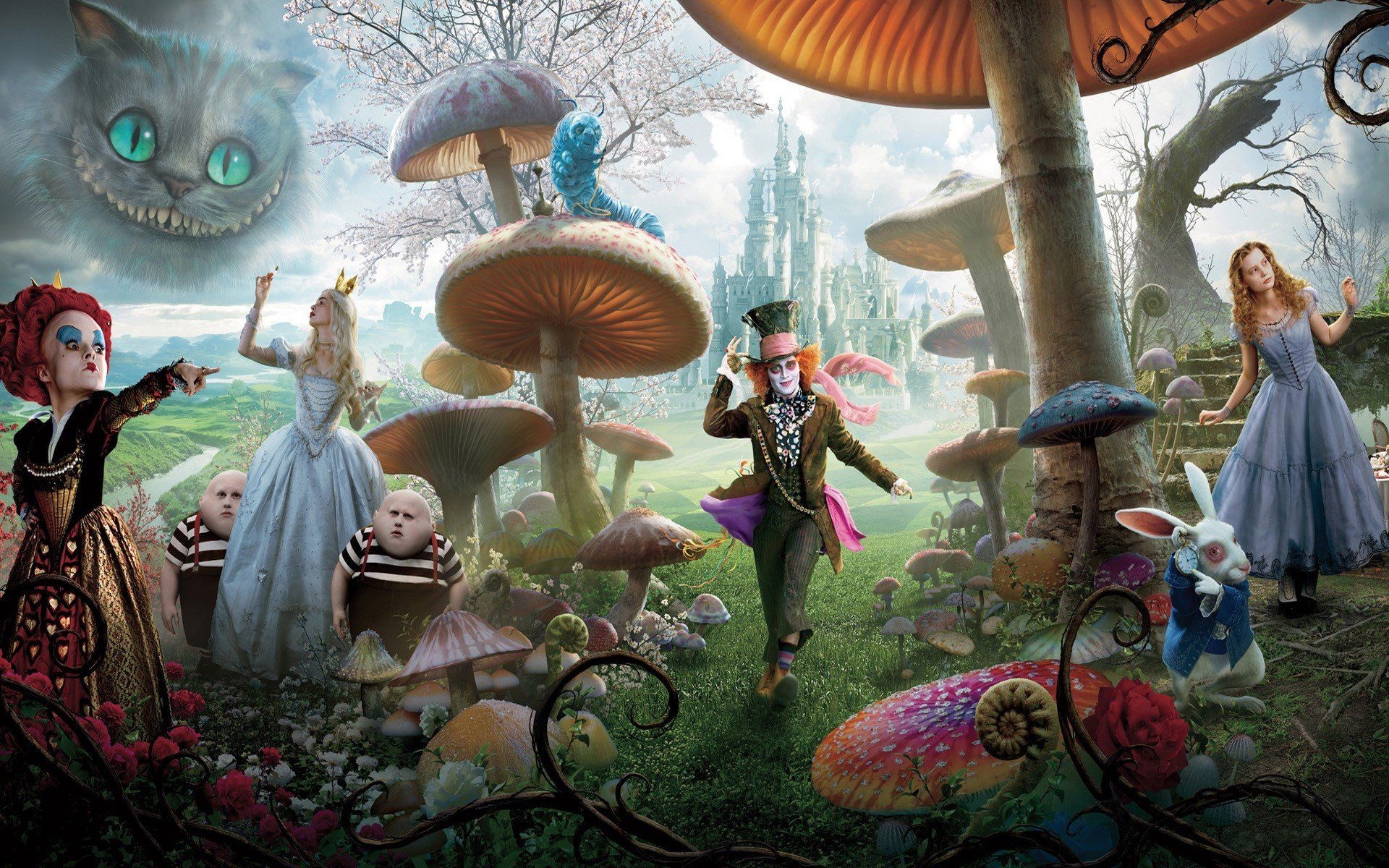 1920x1200 Alice In Wonderland Wallpaper Hatter Computer Background, Desktop