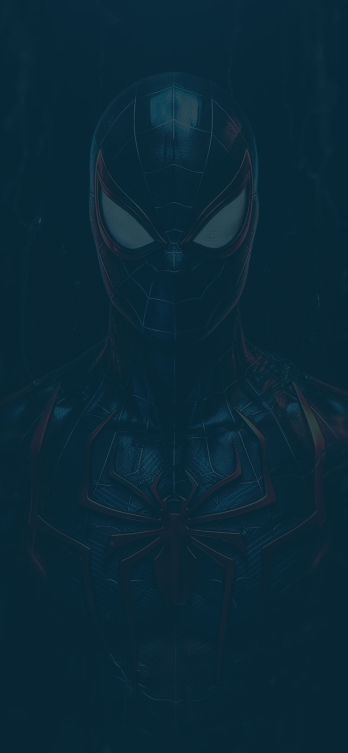 1190x2560 Spider Man Deep Dark Wallpaper, Phone