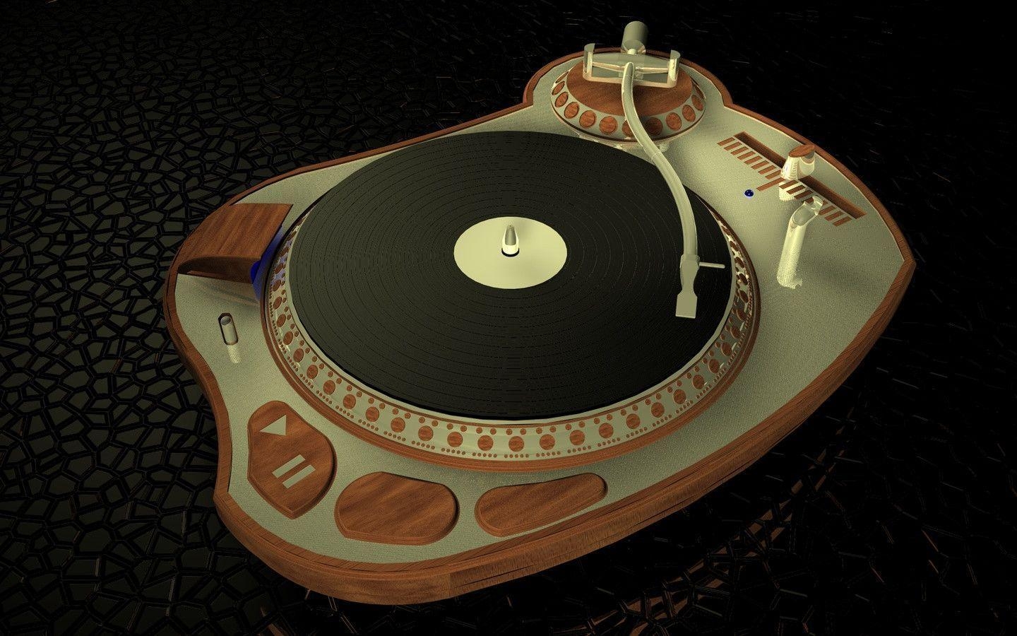 1440x900 3D Turntable wallpaper, Desktop