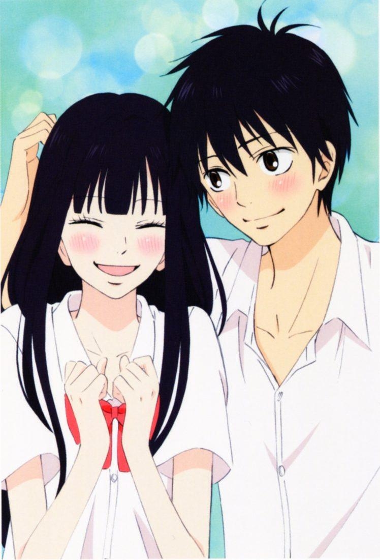 750x1110 anime, Couple, Group, Cute, Girl, Boy, Kimi, Ni, Todoke, Series, Phone