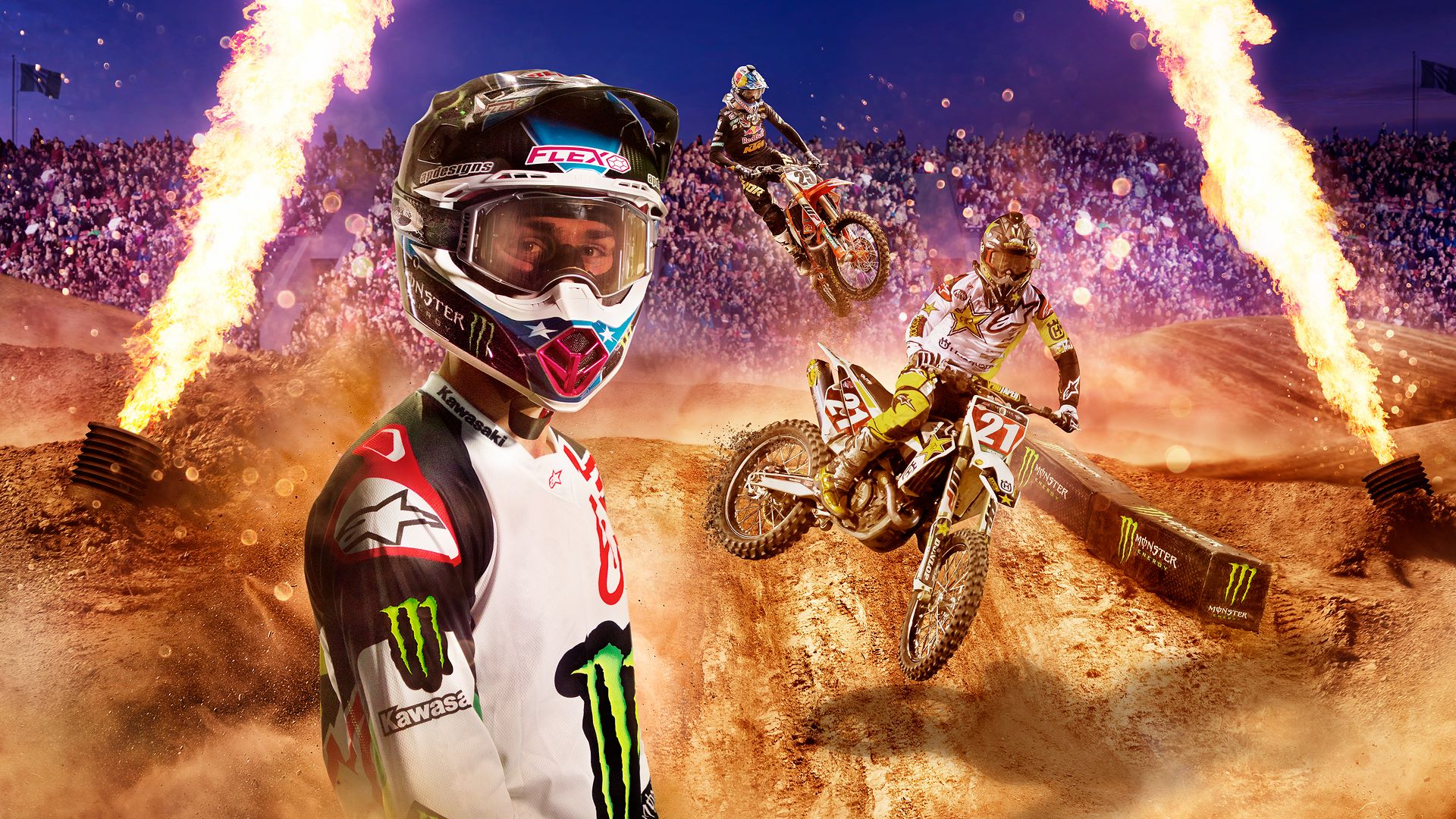 1920x1080 Monster Energy Supercross 2 for PS XB PC, Switch, XBXS, PS5 Reviews, Desktop