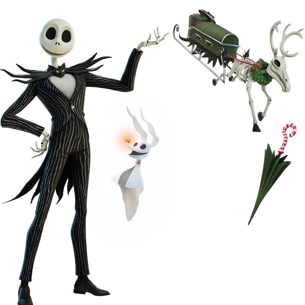 1030x1030 Jack Skellington Fortnite wallpaper, Phone