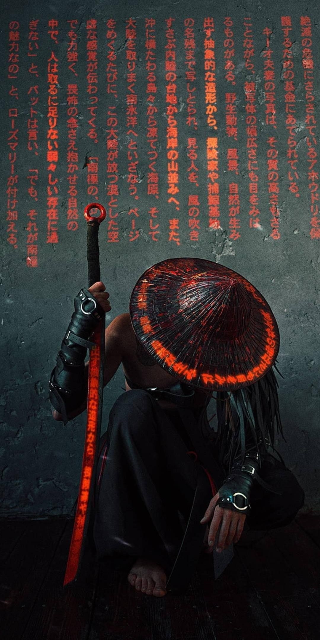 1080x2160 Mobile Wallpaper. Samurai wallpaper, Samurai art, Ninja art, Phone