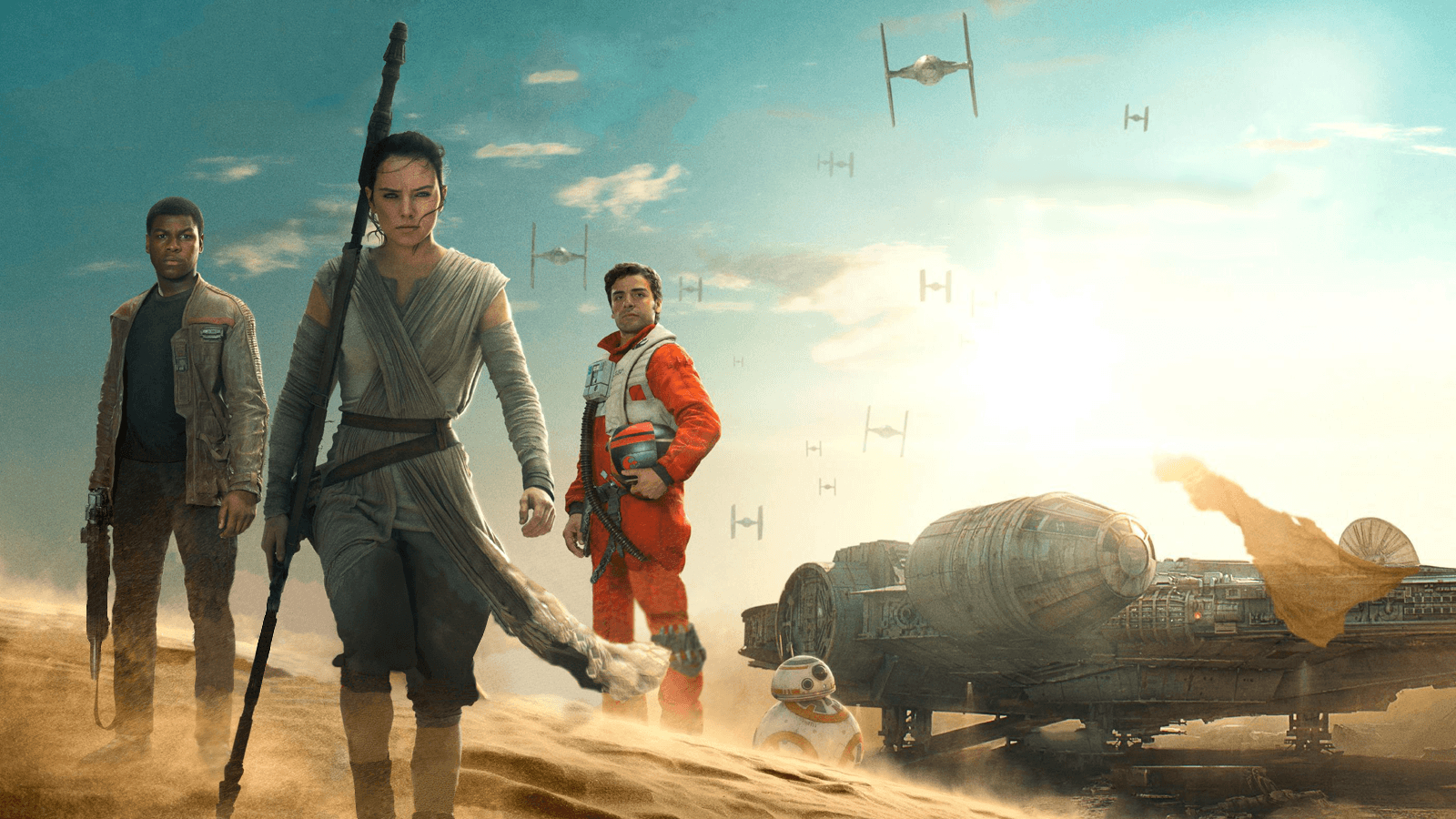 1600x900 Rey Star Wars Wallpaper, Desktop