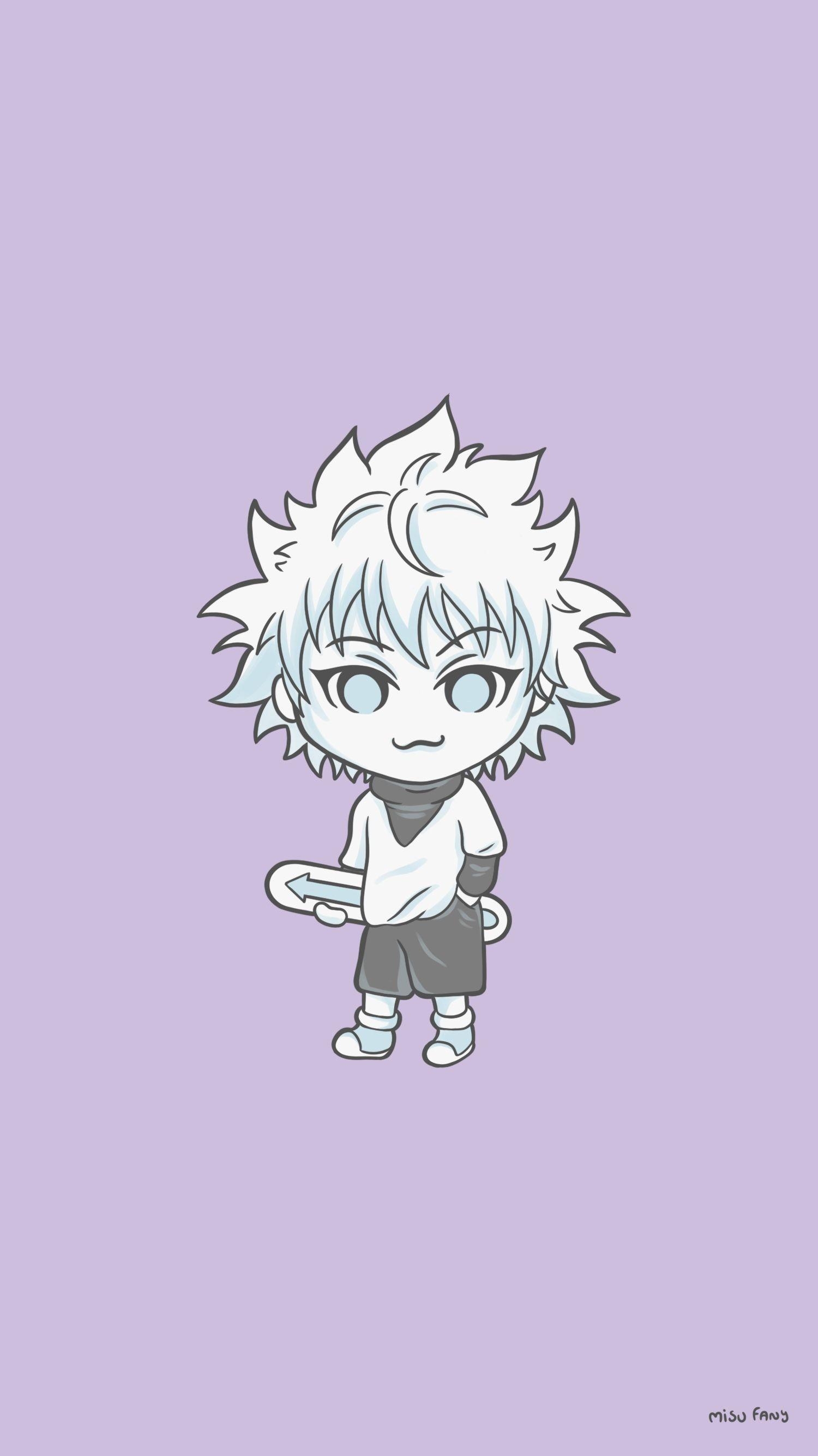 1500x2670 Aesthetic Killua x HunterxHunter. Hunter x hunter, Anime chibi, Phone