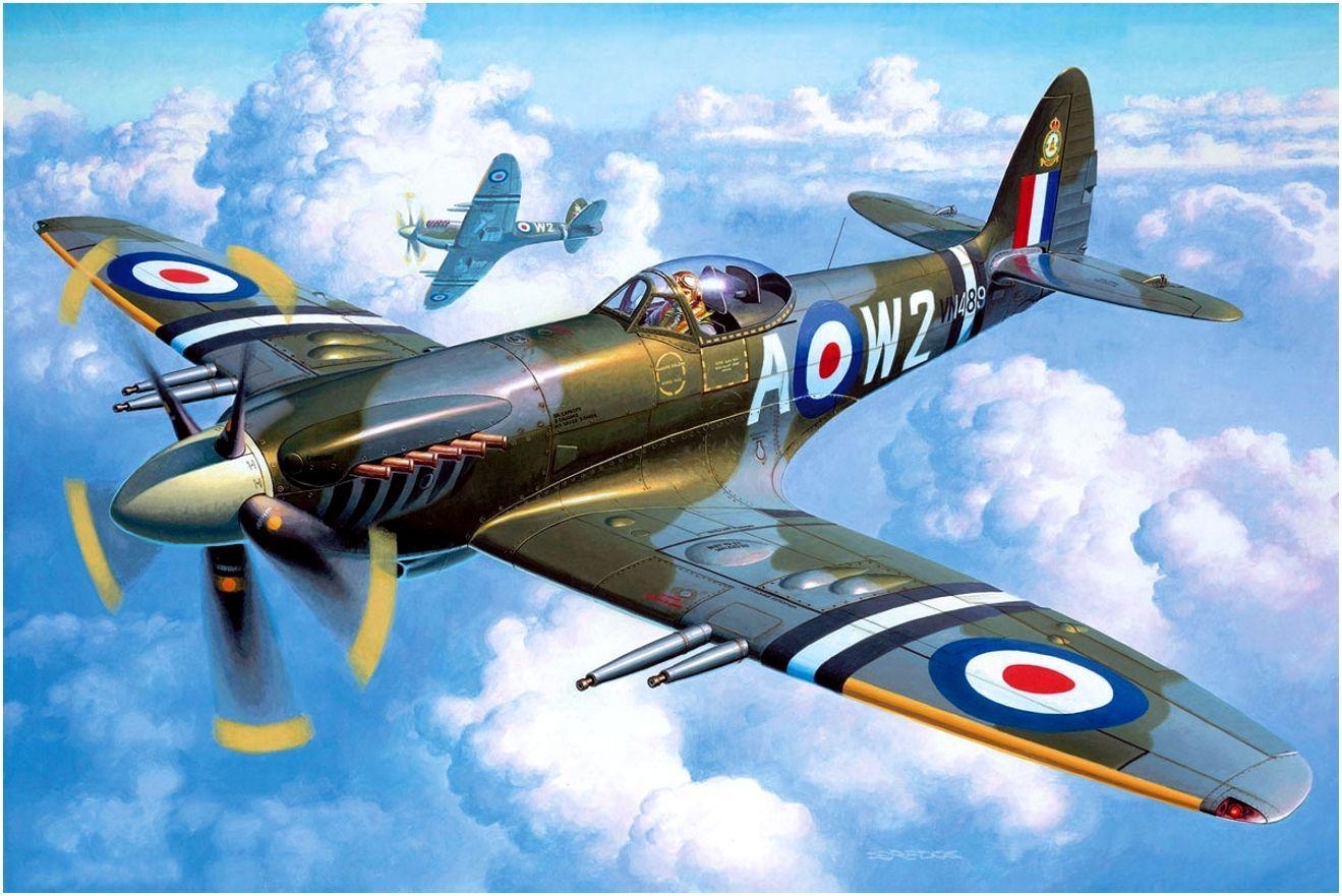 1320x890 Supermarine Spitfire Mk Andrzej Deredos Wallpaper Wp4409578, Desktop