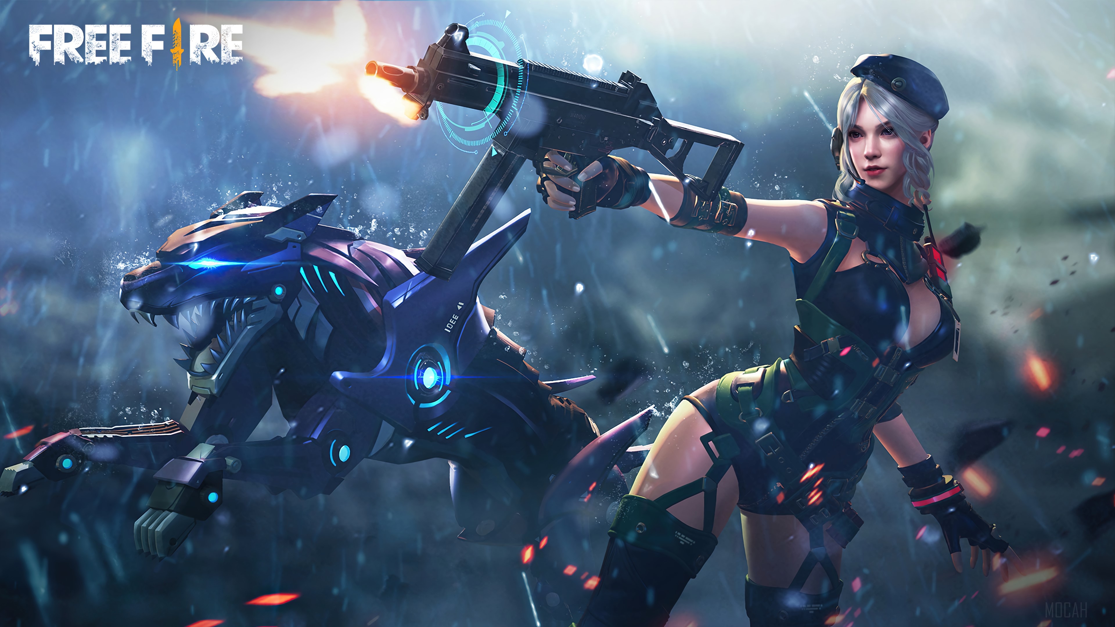 3840x2160 Garena Free Fire, Battle Royale, Video Game, Girls, Laura, Character 4k wallpaper. Mocah HD Wallpaper, Desktop