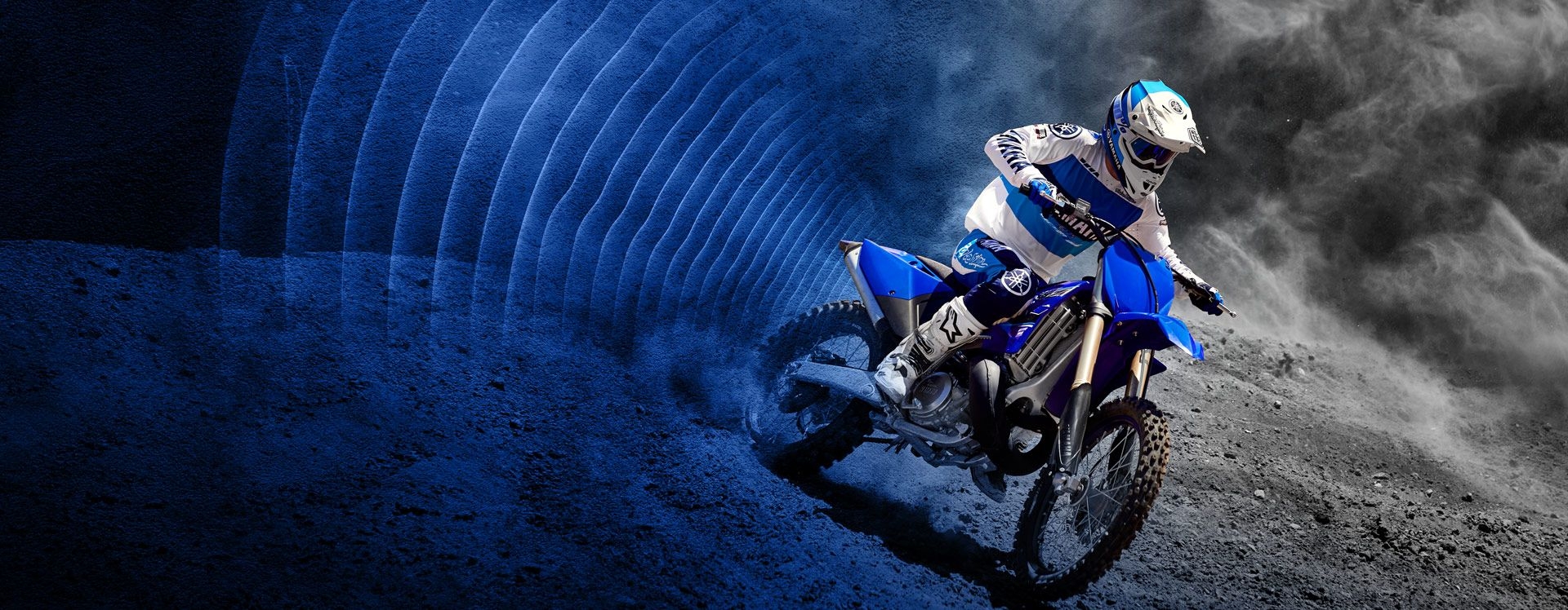 1920x750 Yamaha YZ250 Motocross Motorcycle, Dual Screen