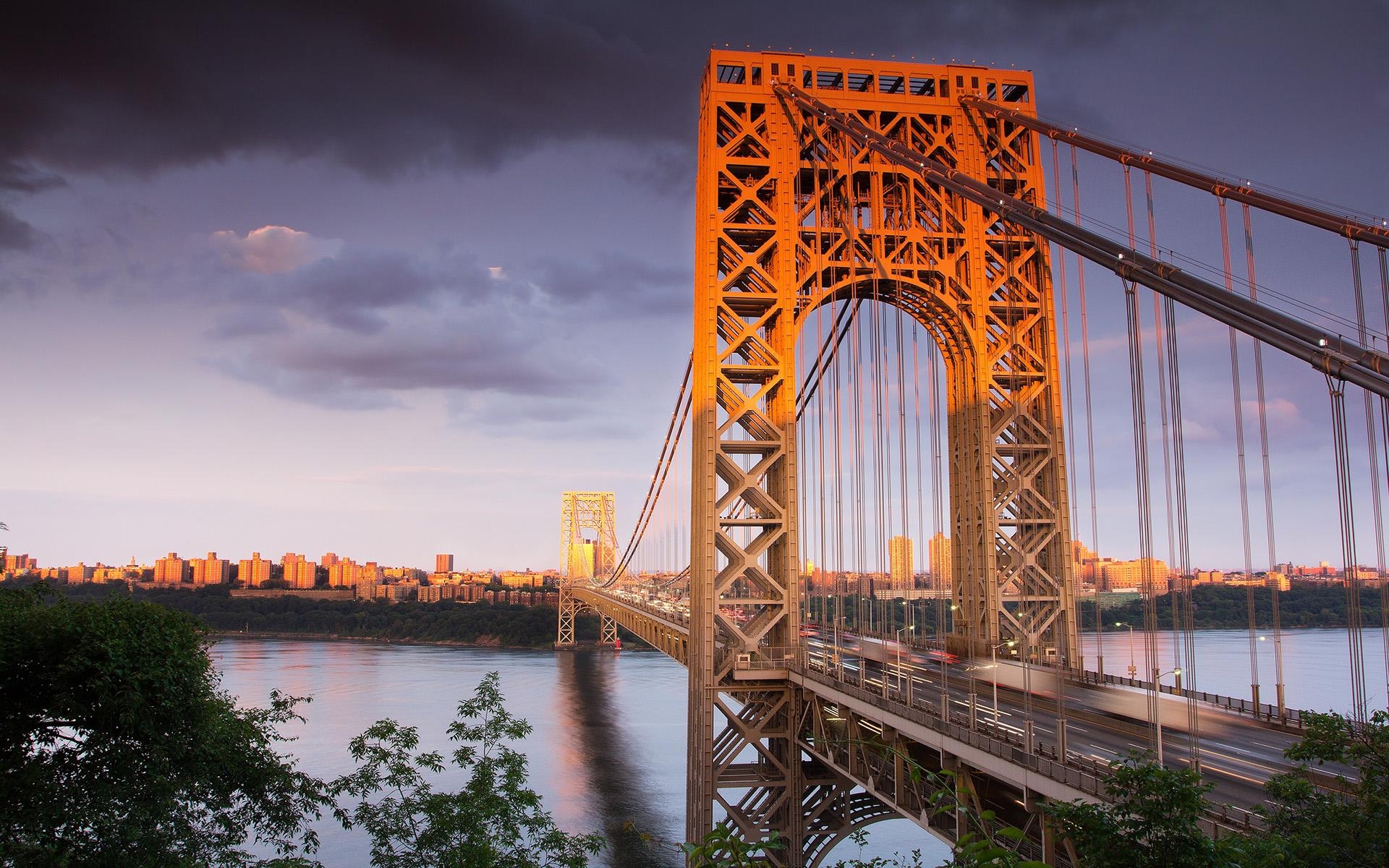 1920x1200 George Washington Bridge Wallpaper. HD Windows Wallpaper, Desktop