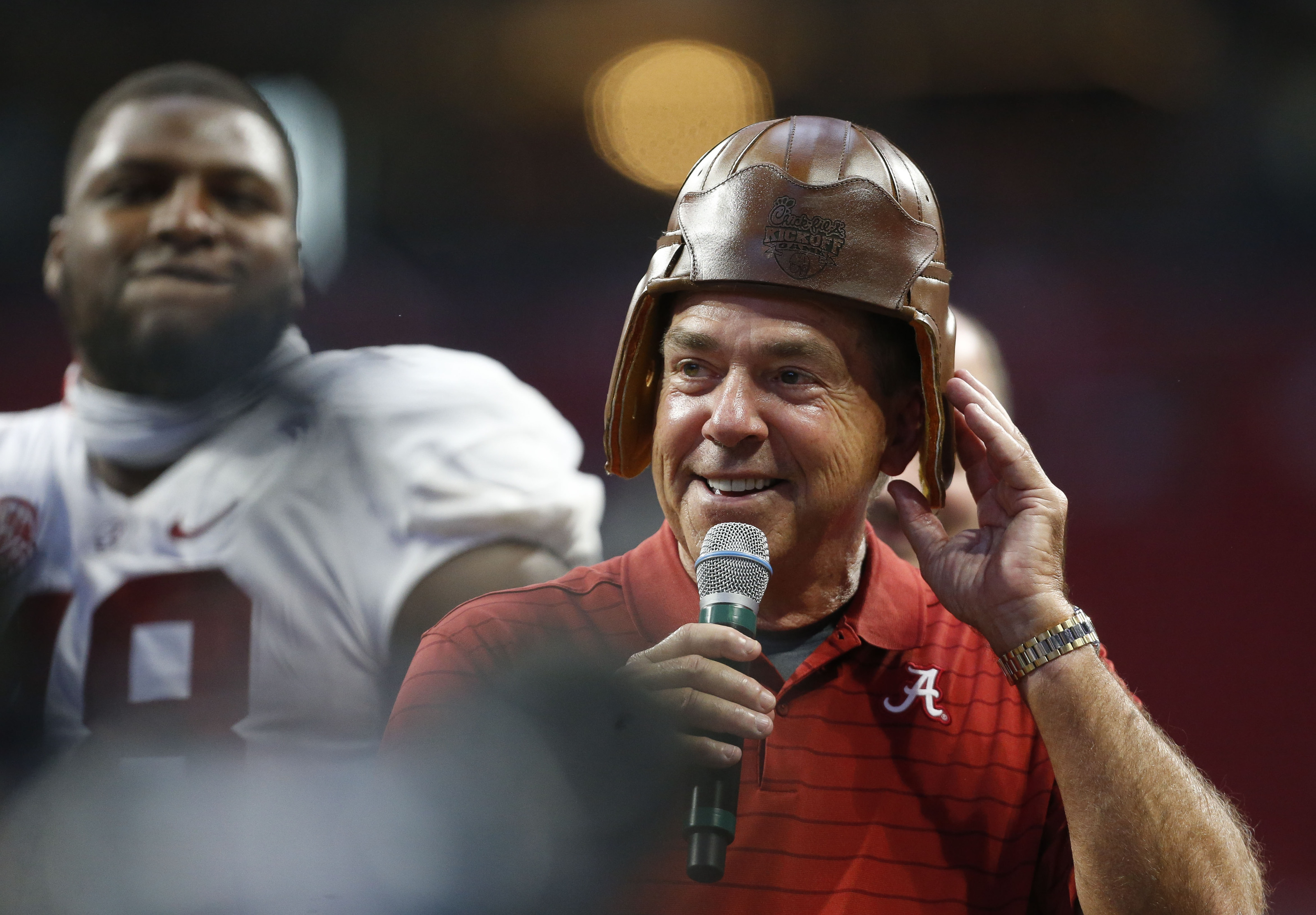 3200x2230 Alabama Football: Scariest thing in CFB is Nick Saban smiling after a win, Desktop