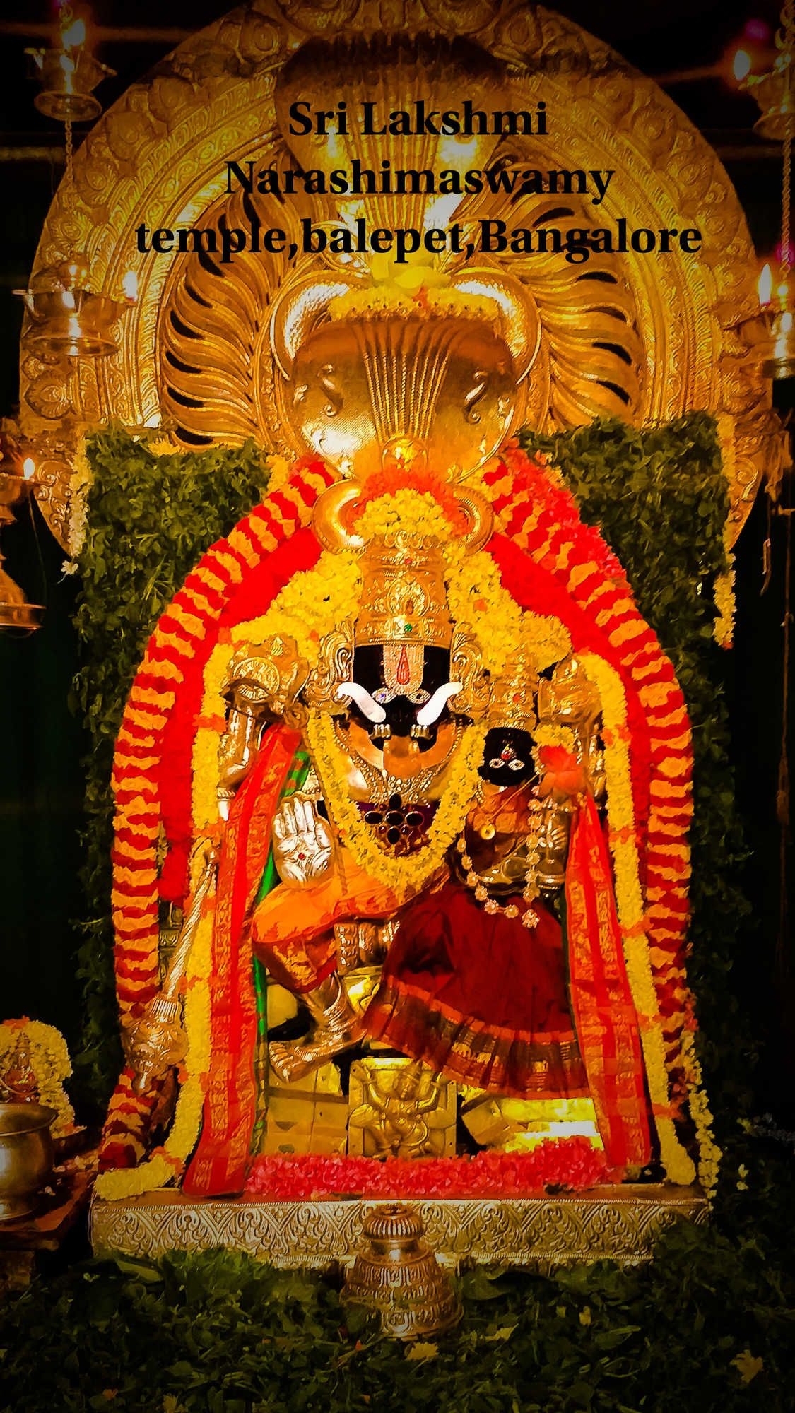 1130x2000 Sri Laxmi Narasimha Swamy Temple, Balepet Chickpet In Bangalore, Phone