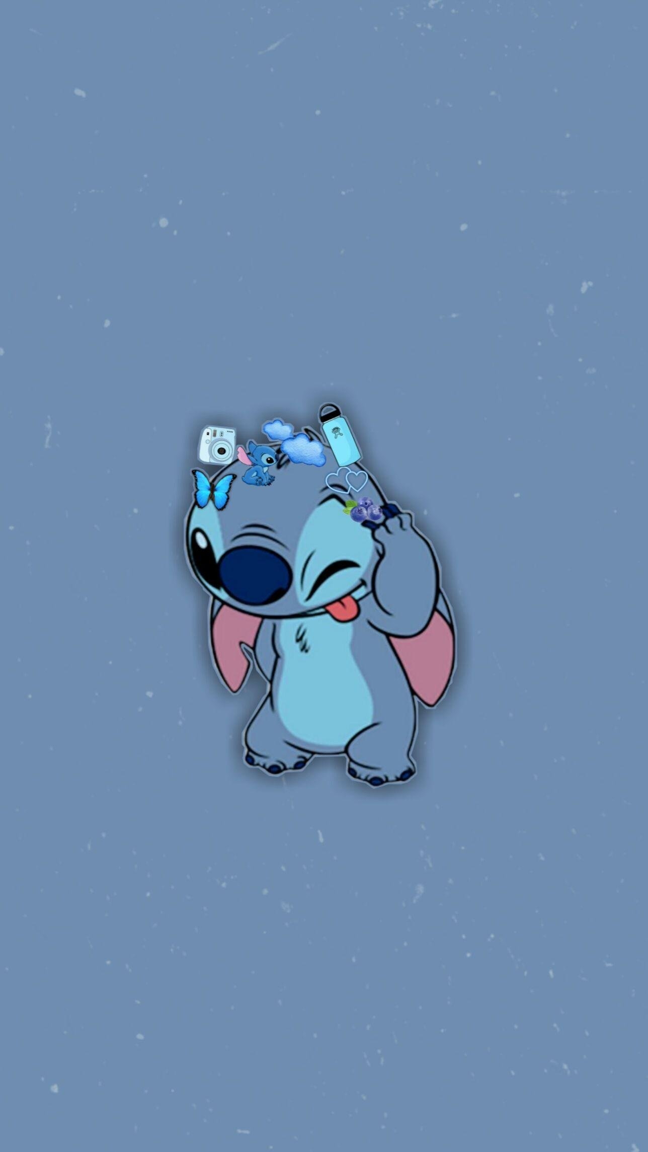 1290x2290 Stitch Wallpaper, Phone