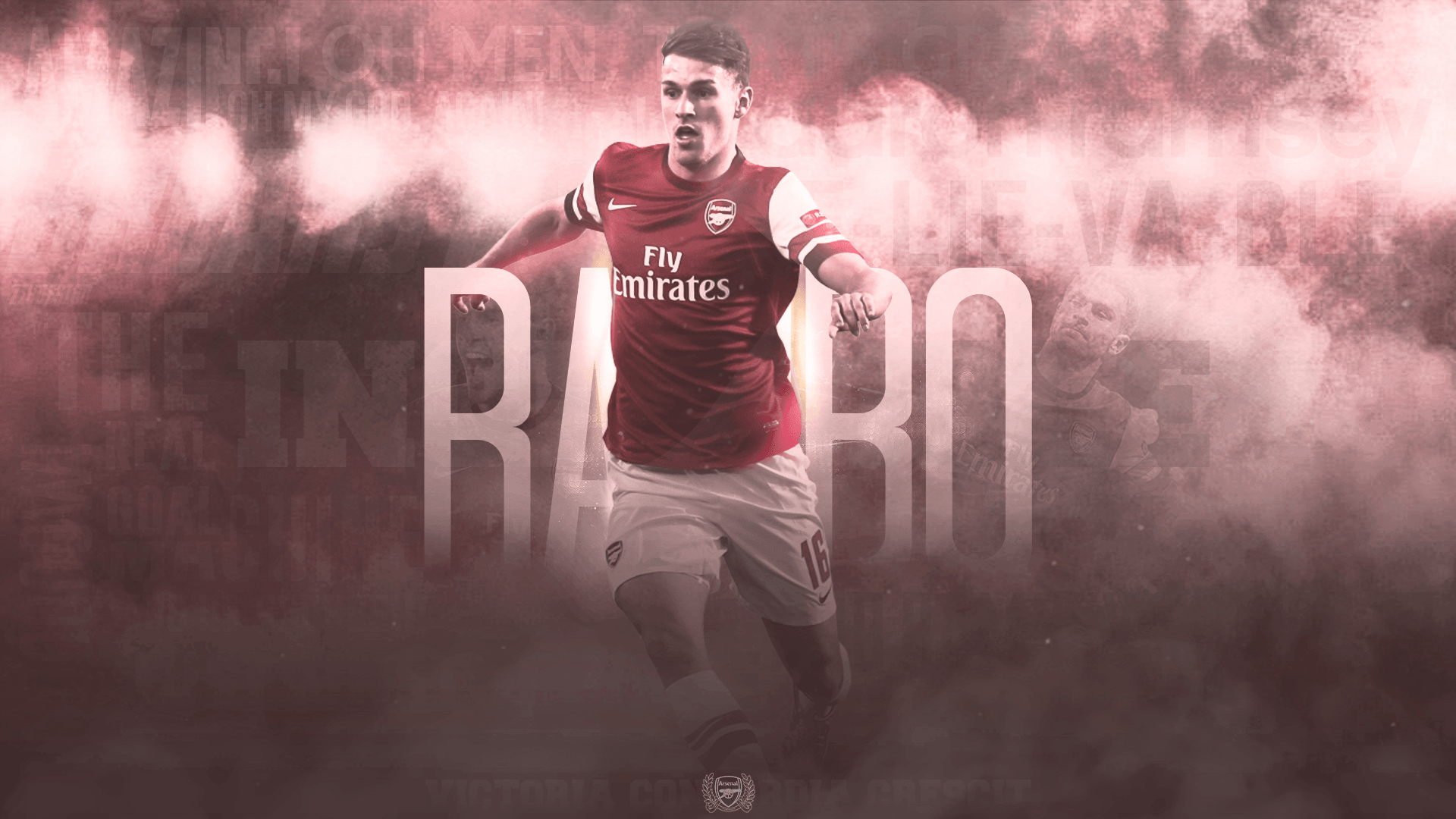 1920x1080 Aaron Ramsey, Desktop