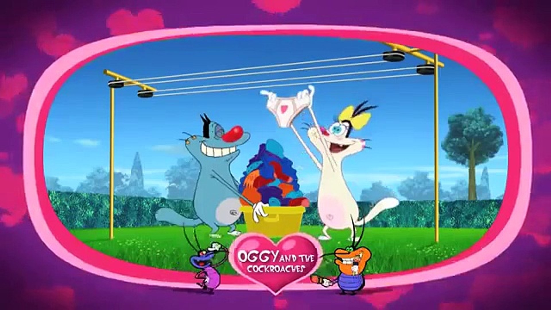 1920x1080 Oggy and the Cockroaches - 'Love is in the Air' Promo, Desktop