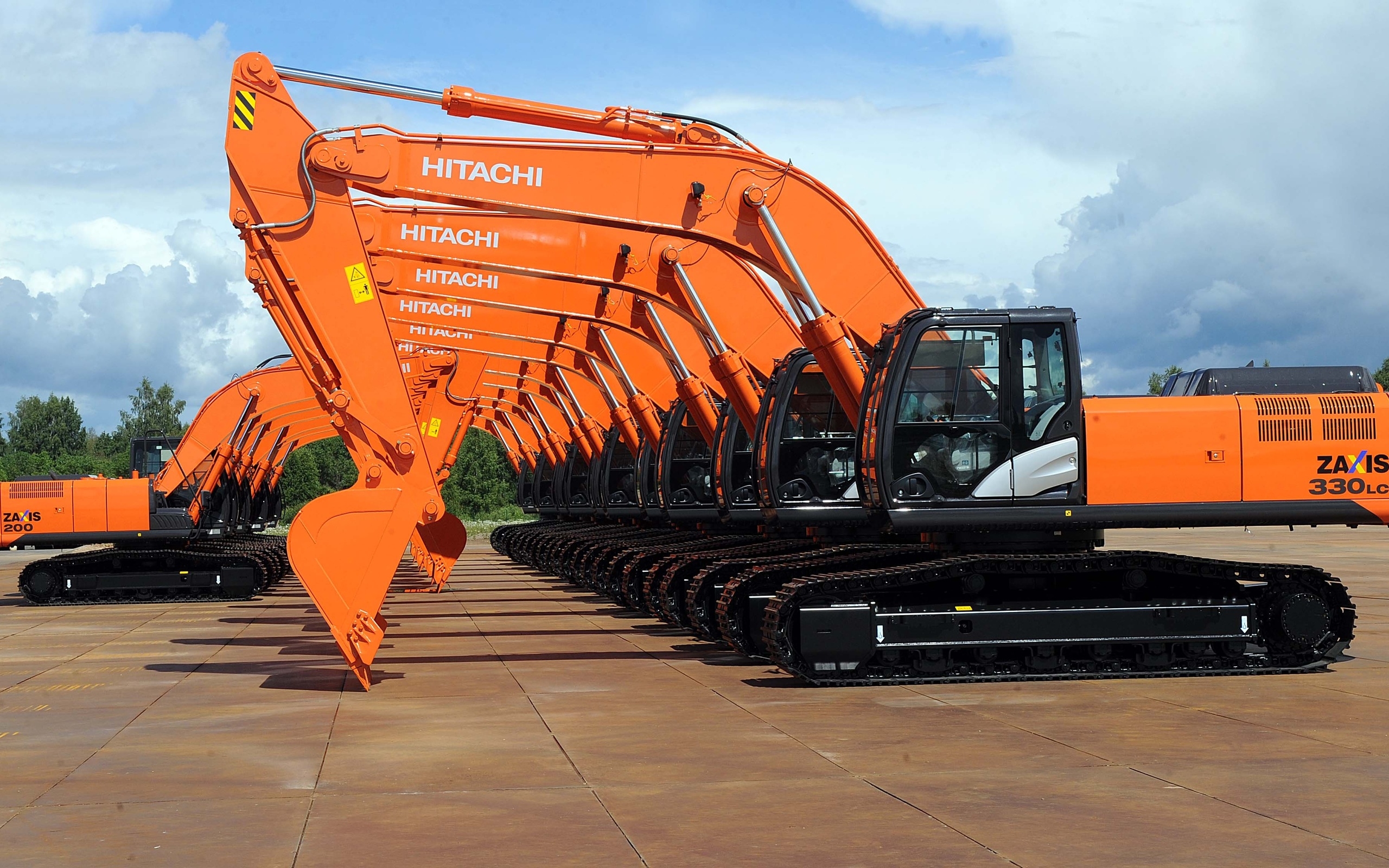 2560x1600 Hitachi, Construction Machinery, Hitachi Construction, Desktop