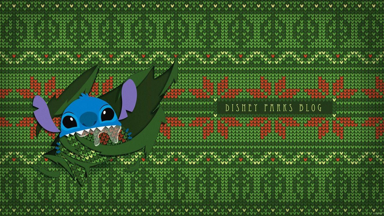 1280x720 Ugly Christmas Sweater Wallpaper featuring Stitch, Desktop