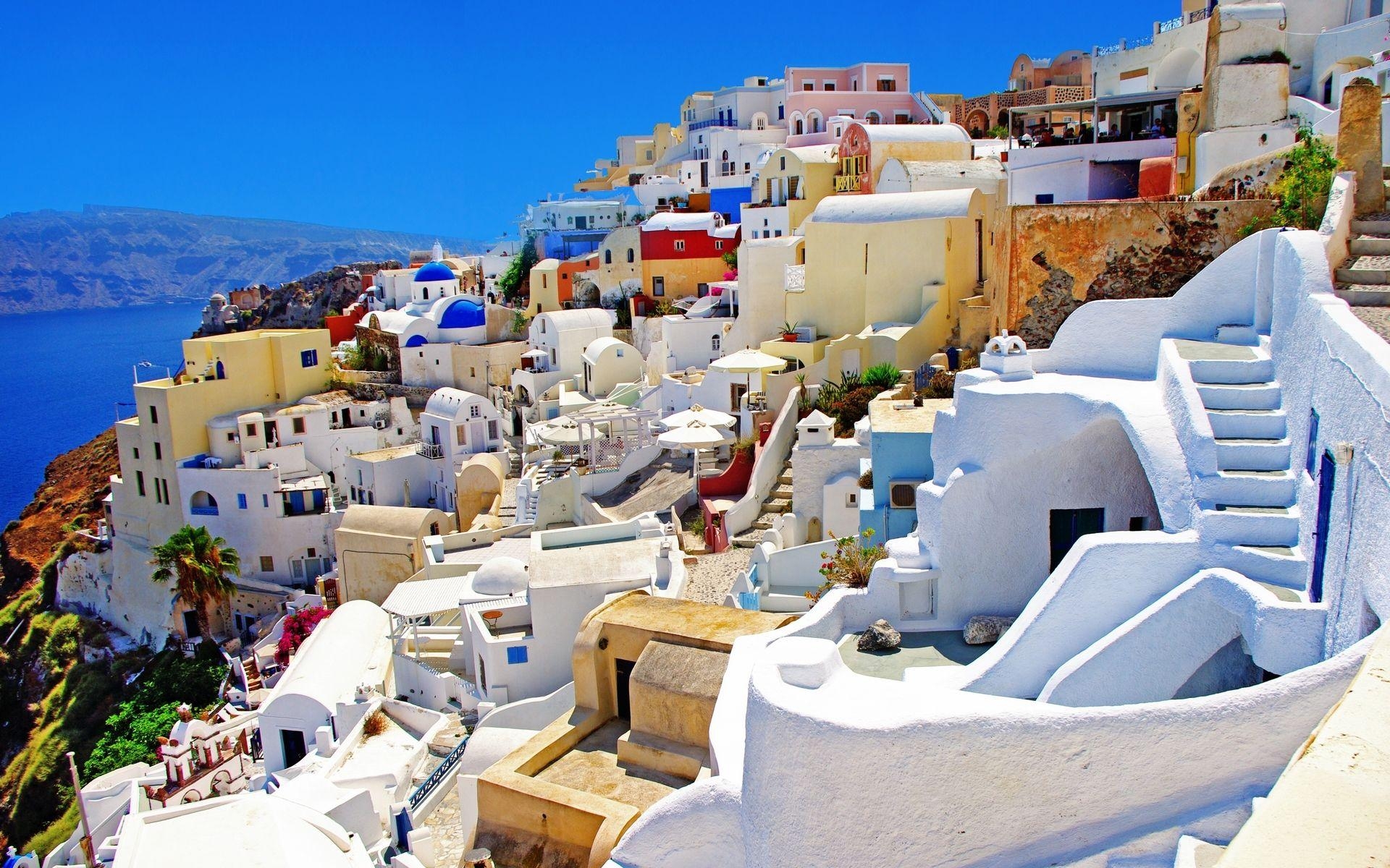 1920x1200 Greece HD Wallpaper, Desktop