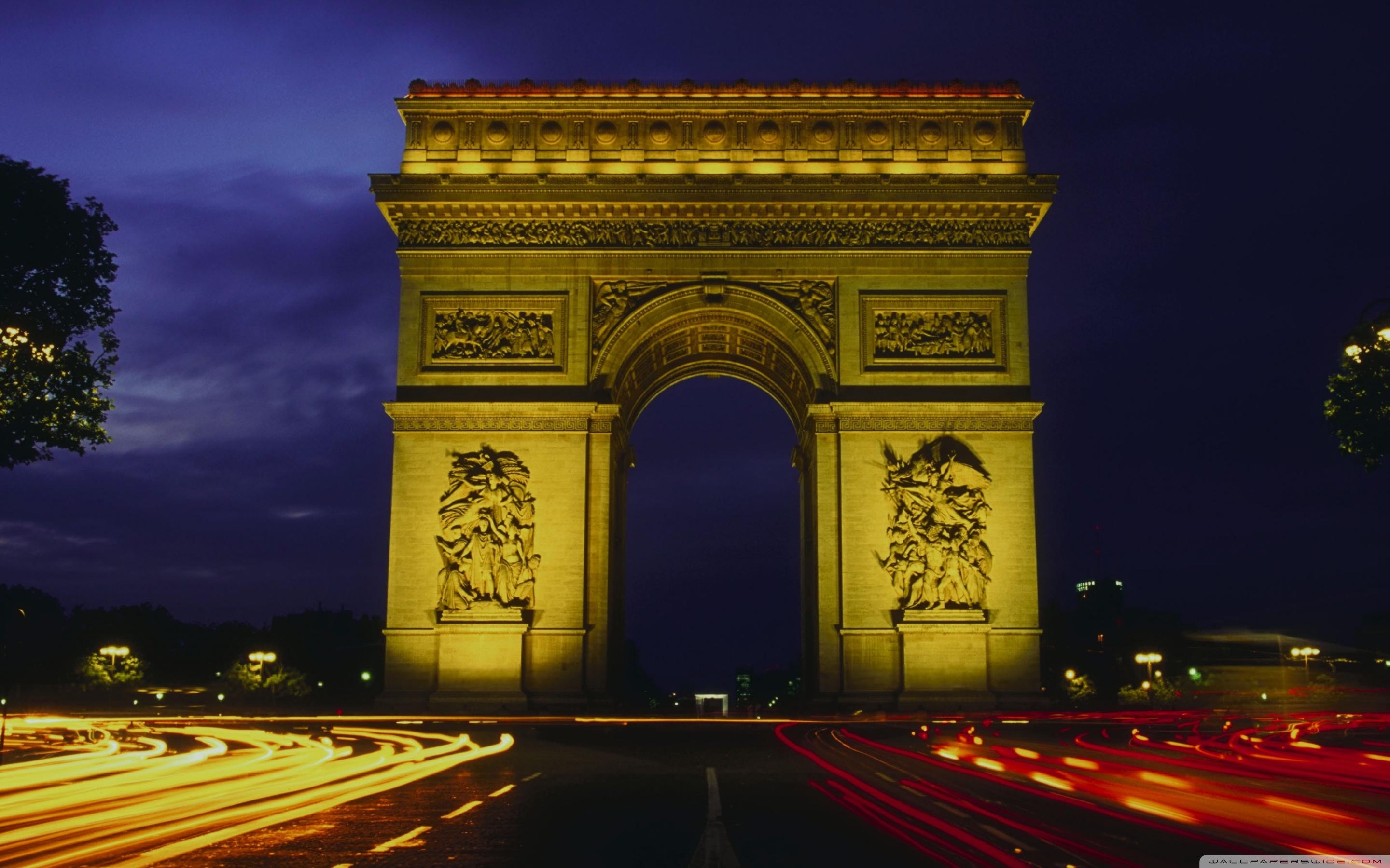 2880x1800 L'arc De Triomphe ❤ 4K HD Desktop Wallpaper for 4K Ultra HD TV, Desktop