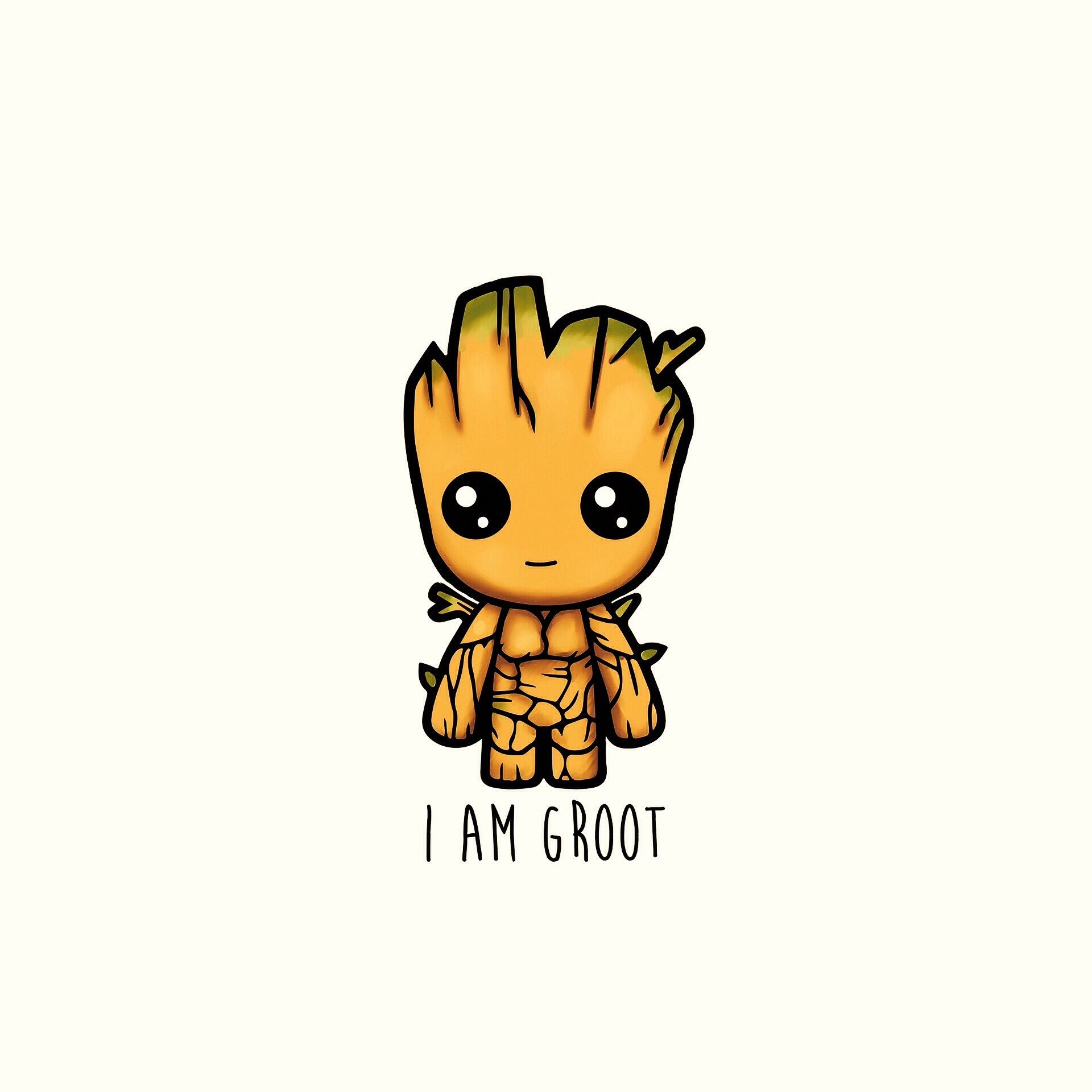 1920x1920 I AM Groot Wallpaper Free I AM Groot Background, Phone