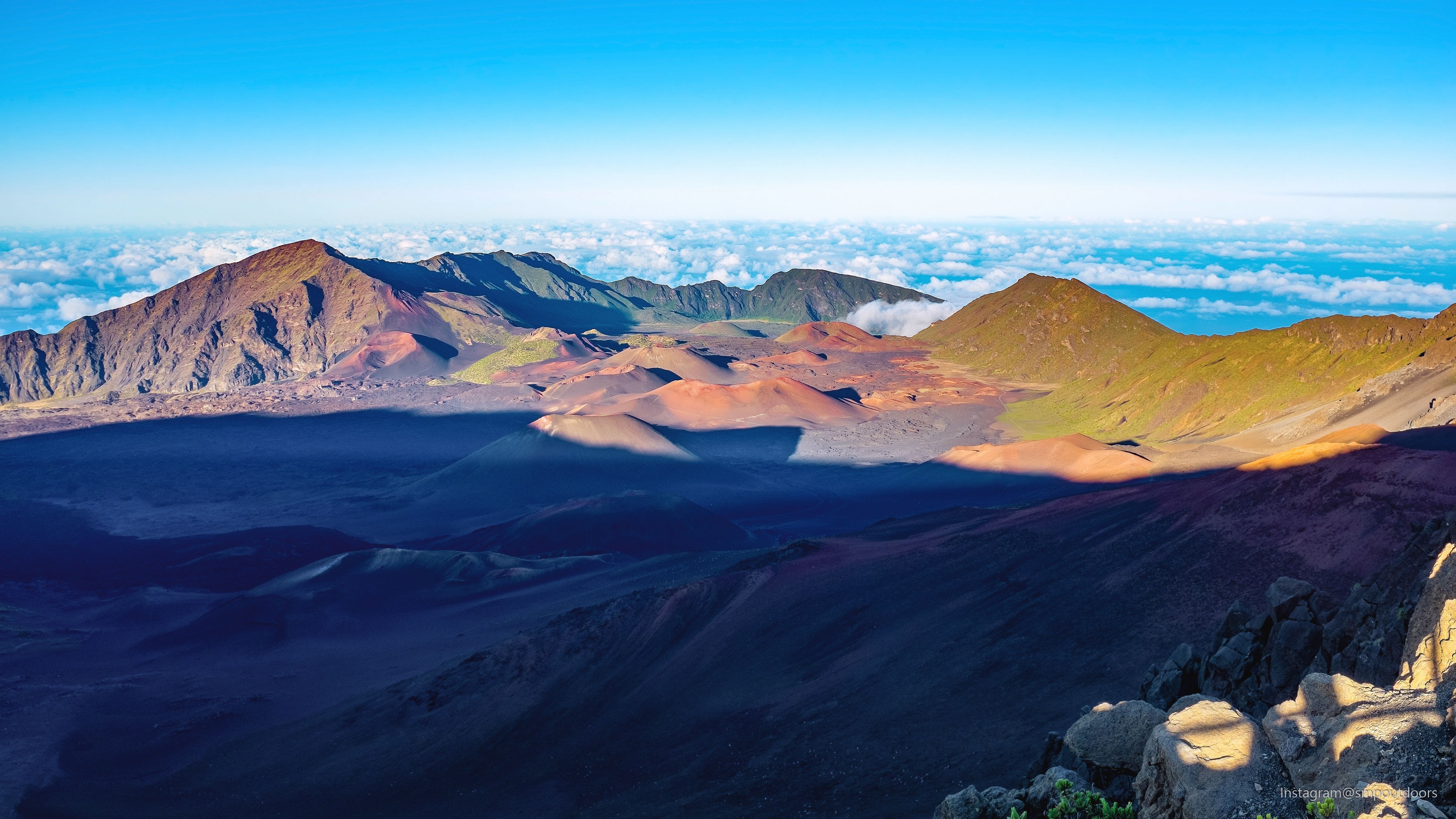 4870x2740 Evening at 10000 feet from Haleakala National Park Maui Hawaii OC, Desktop