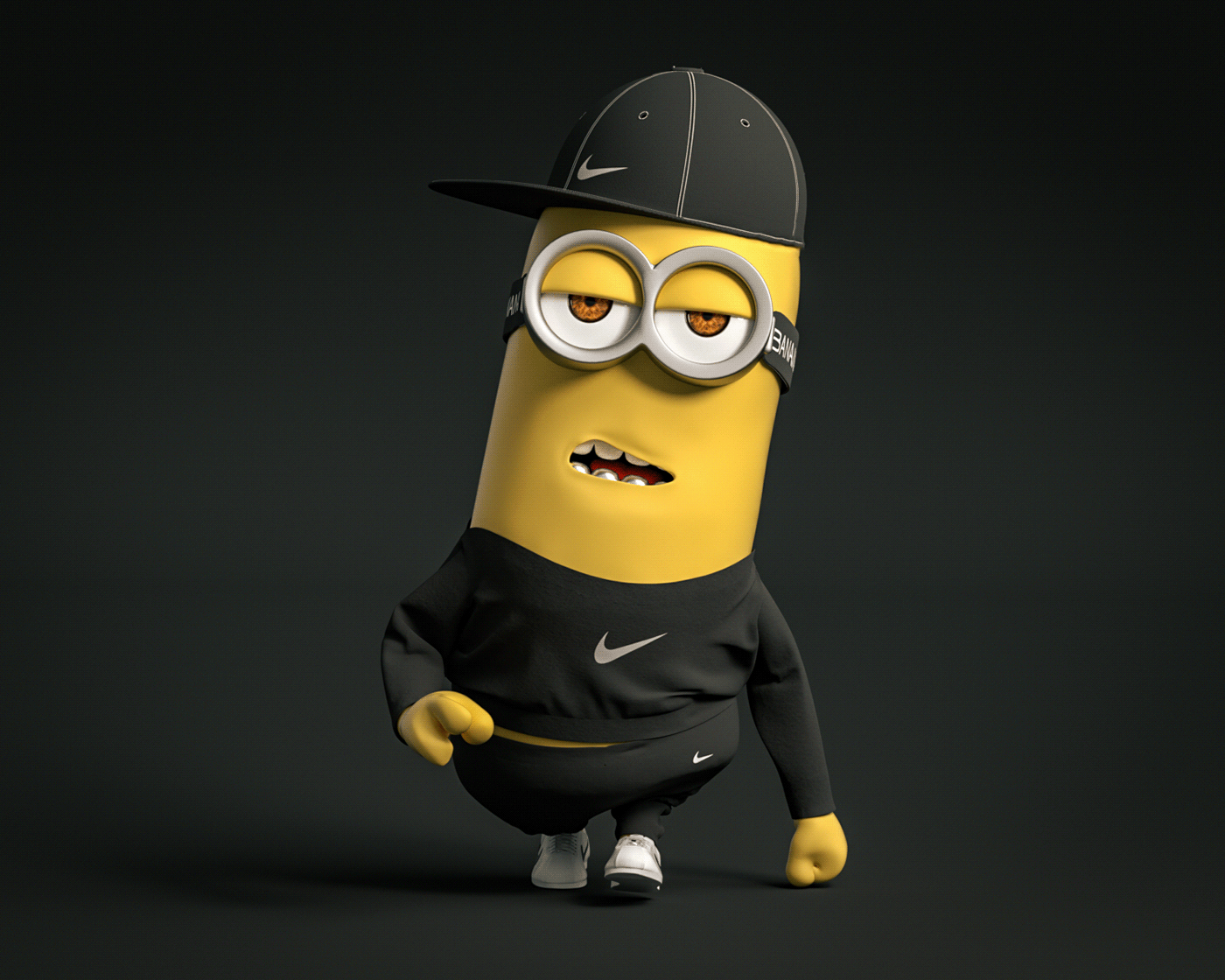 1400x1120 3D Character clothing and Minion, Desktop