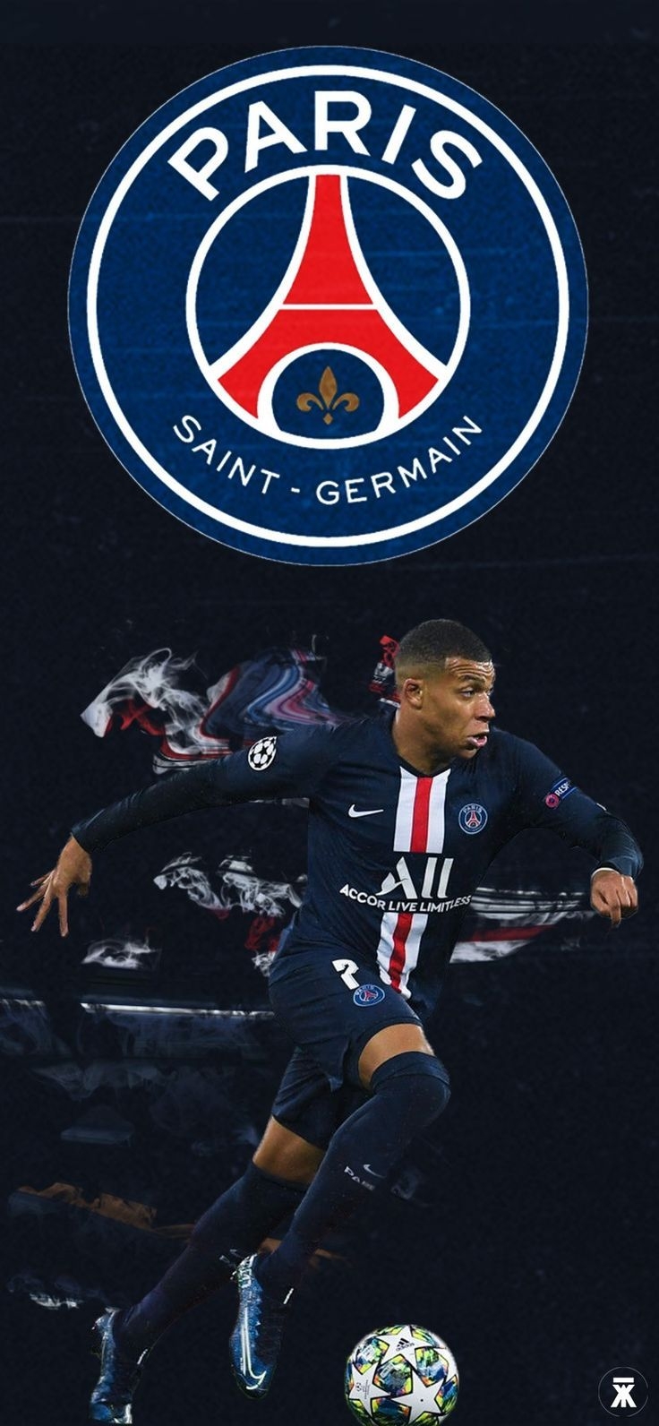 740x1600 Kylian Mbappé Wallpaper Explore More Footballer, Forward, French, Kylian Mbappé, Kylian Mbappé Lottin Wa. Kylian Mbappé, France National Team, Paris Saint Germain, Phone